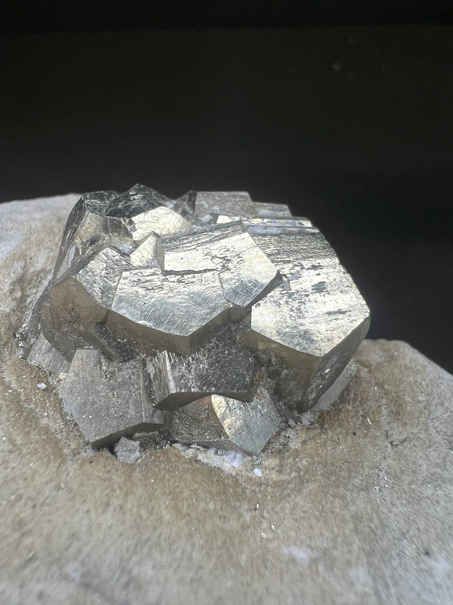 Outstanding Pyrite In Matrix From Spain Statement Piece Perfect Gift Home Décor