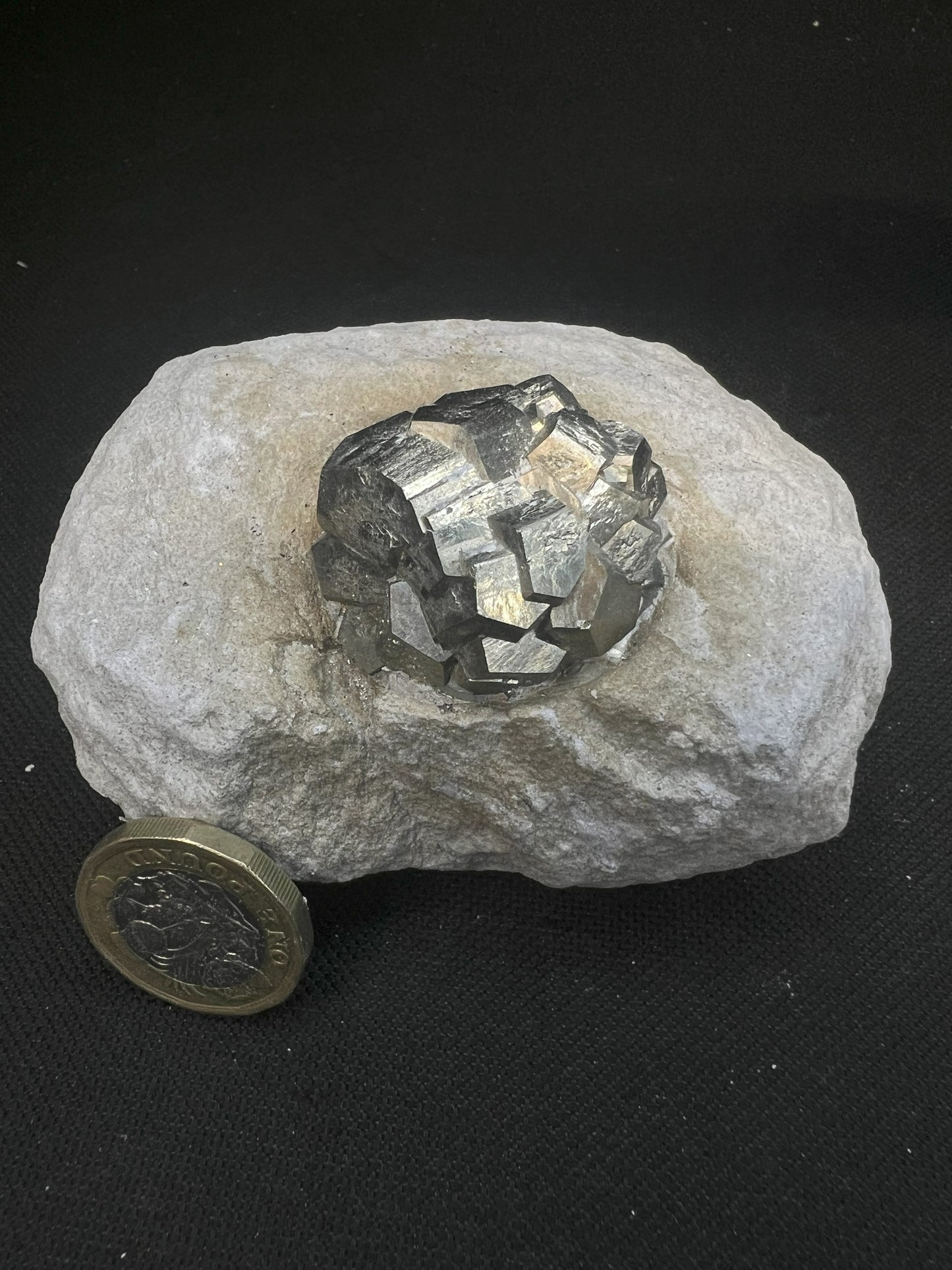 Outstanding Pyrite In Matrix From Spain Statement Piece Perfect Gift Home Décor