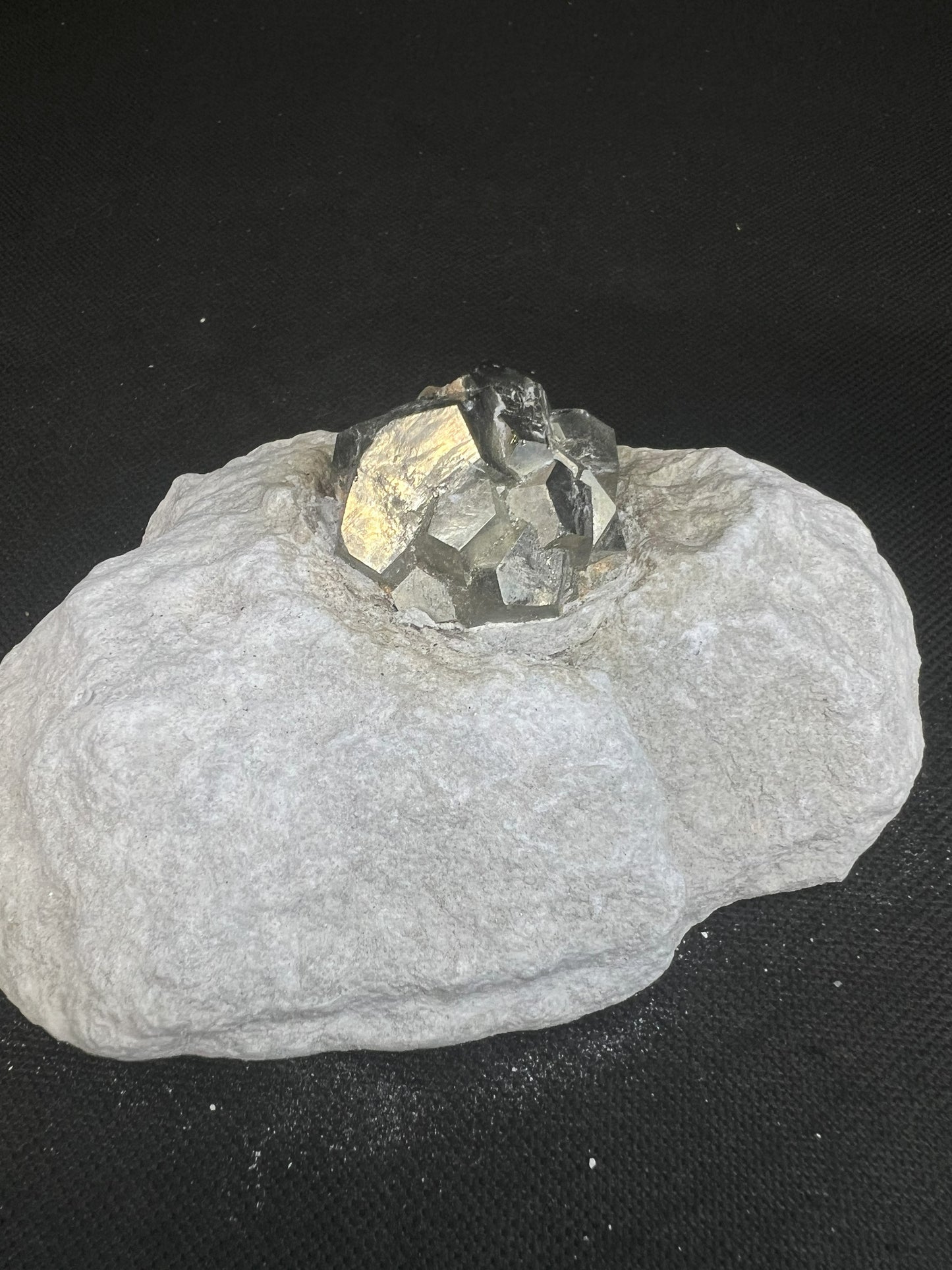 Outstanding Pyrite In Matrix From Spain Statement Piece Perfect Gift Home Décor