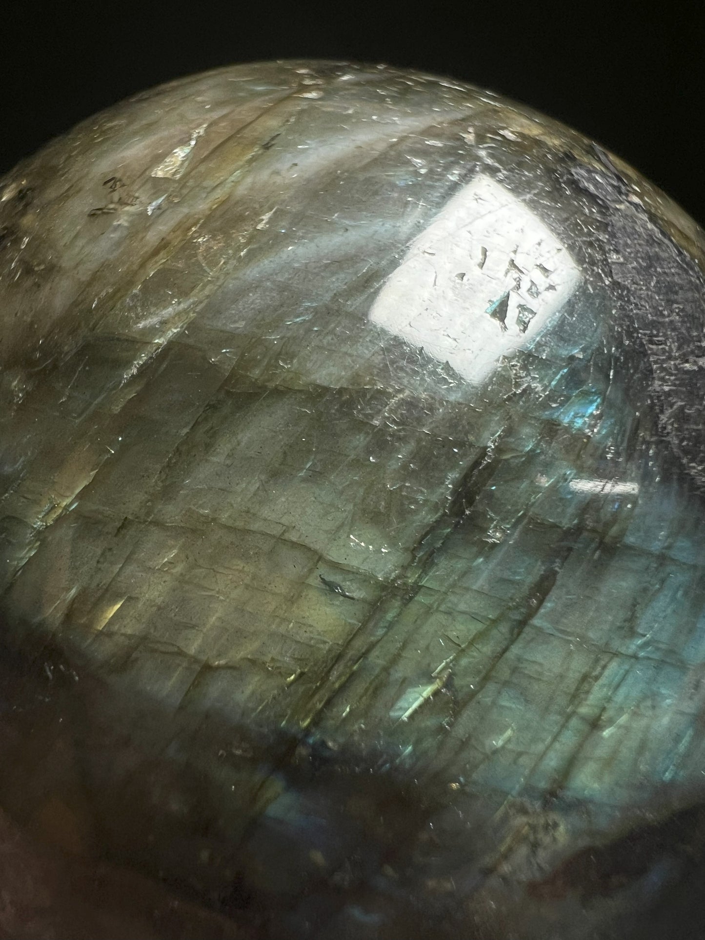 High Quality, Polished Labradorite Sphere- Home Décor Statement Piece