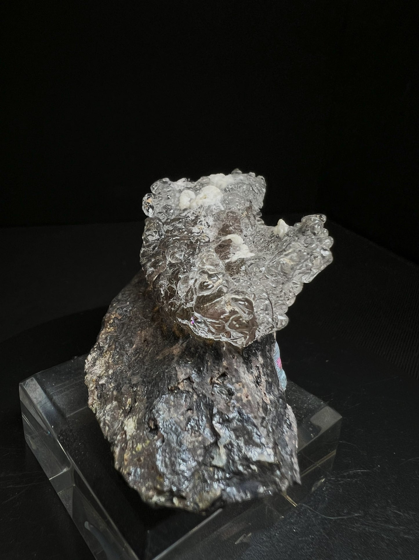 Hyalite Opal On Matrix From Mexico- Collectors Piece, Home Décor, Statement Piece