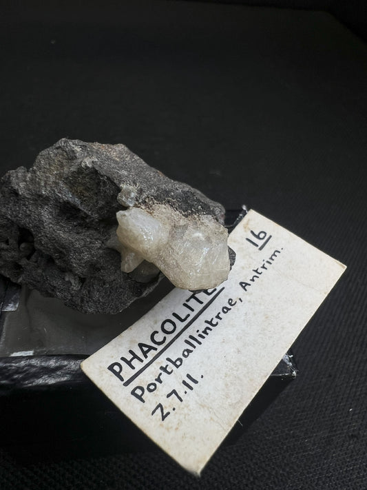 Phacolite Mineral From Portballintrae, Antrim, Northern Ireland- Collectors Piece