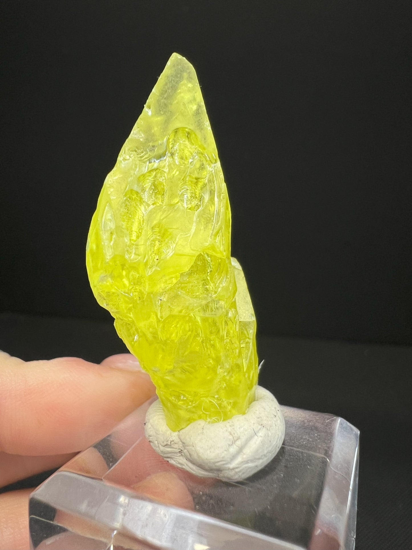 Yellow Sulphur Crystal From Bolivia- Collectors Piece, Crystal, Mineral, Gift, Home Décor