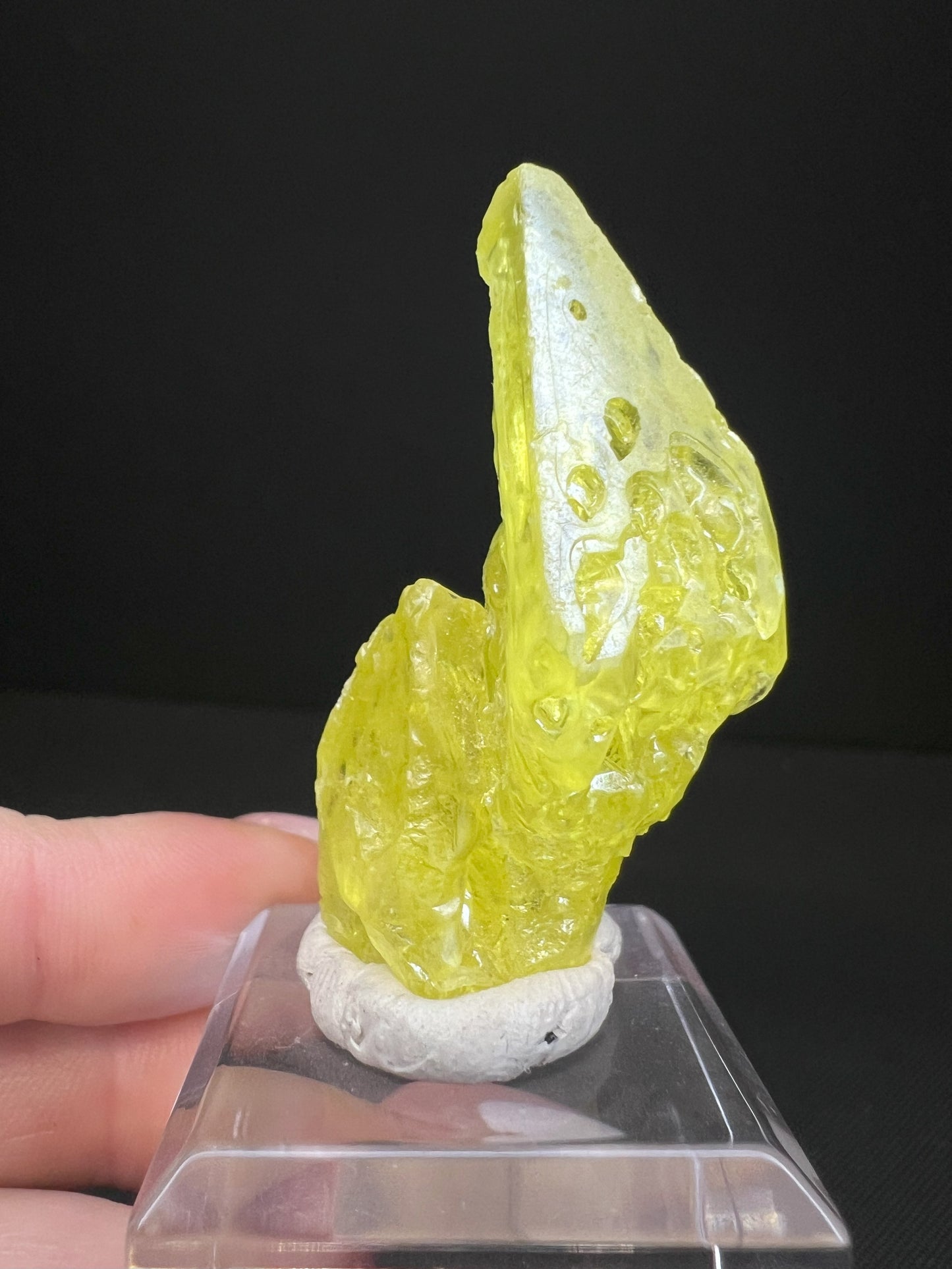 Yellow Sulphur Crystal From Bolivia- Collectors Piece, Crystal, Mineral, Gift, Home Décor