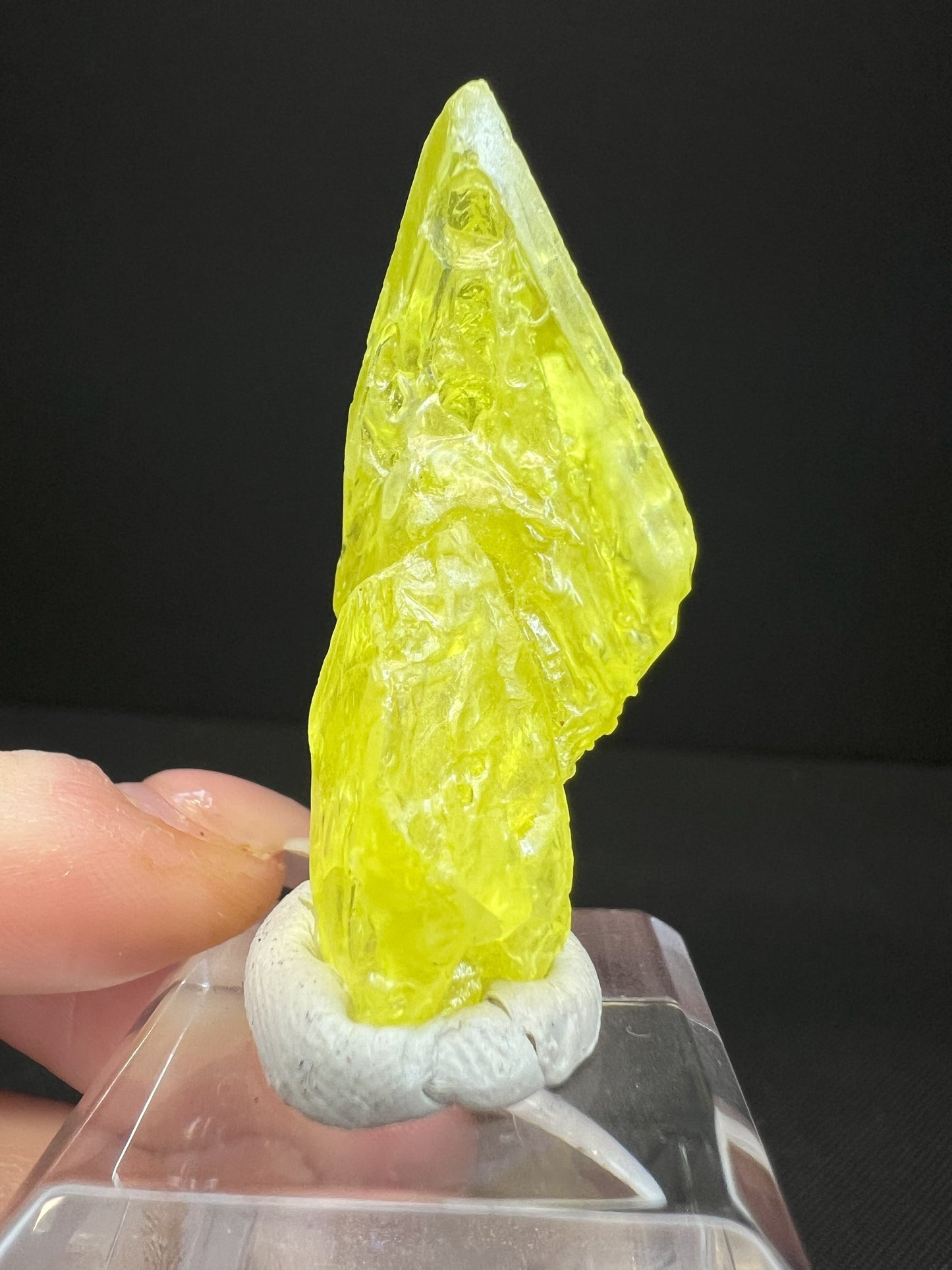 Yellow Sulphur Crystal From Bolivia- Collectors Piece, Crystal, Mineral, Gift, Home Décor