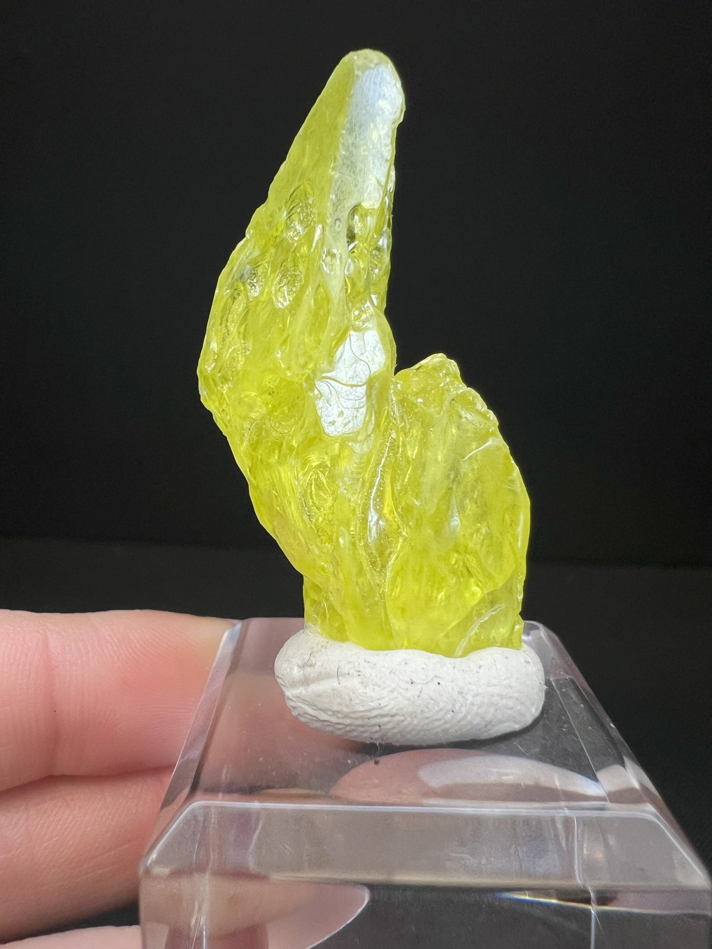 Yellow Sulphur Crystal From Bolivia- Collectors Piece, Crystal, Mineral, Gift, Home Décor