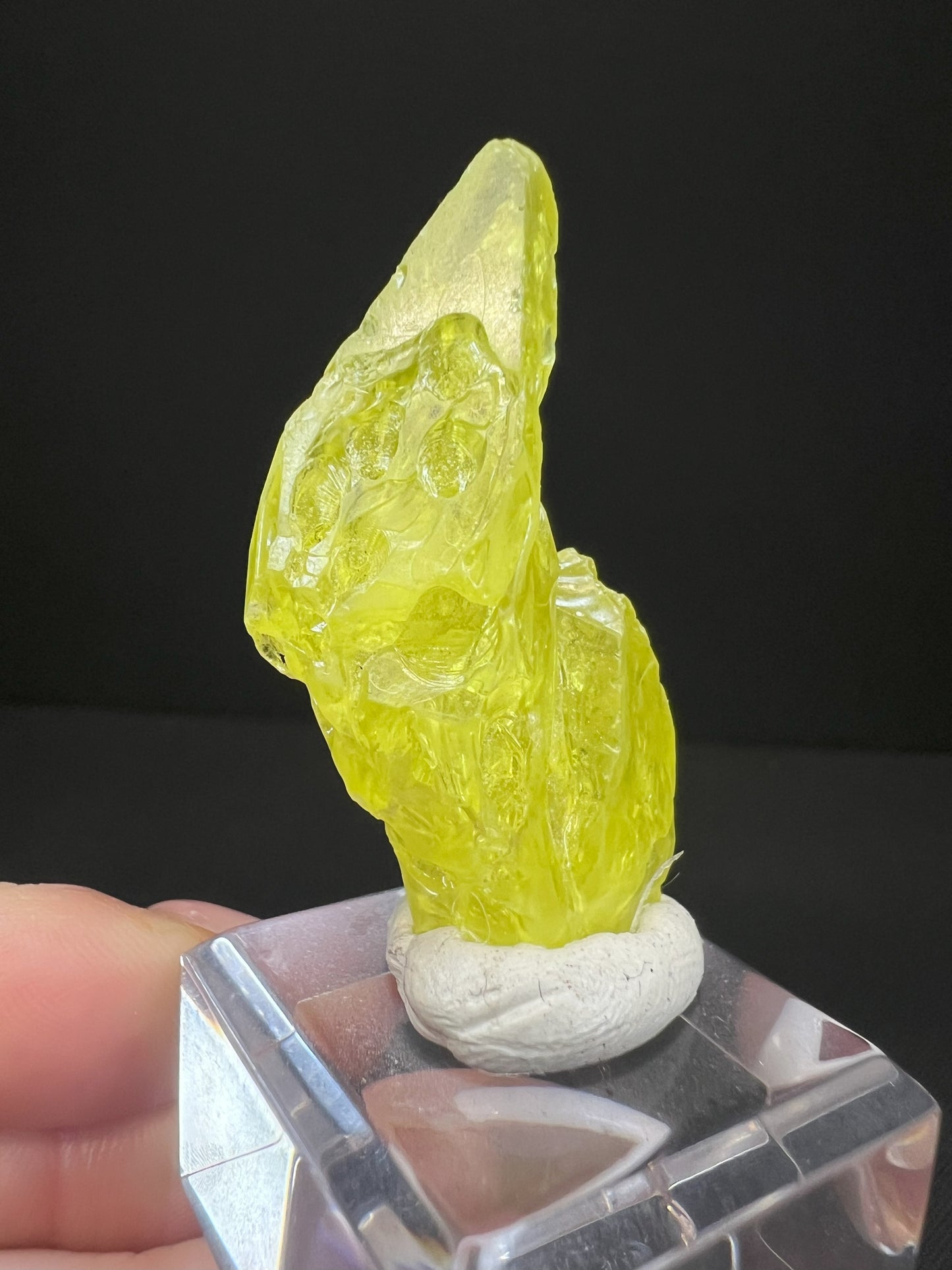 Yellow Sulphur Crystal From Bolivia- Collectors Piece, Crystal, Mineral, Gift, Home Décor