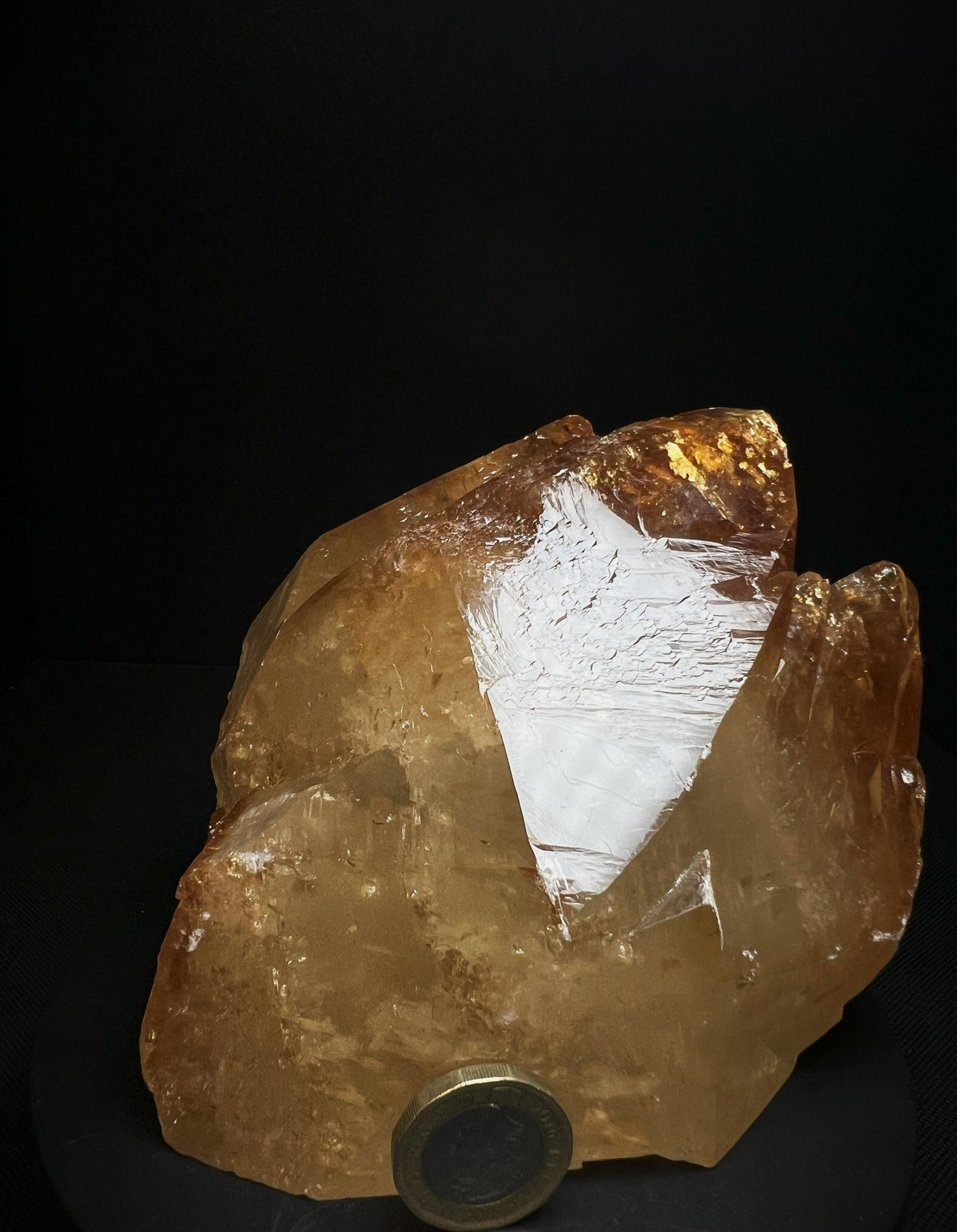Large Calcite From Elmwood Mine, Carthage, Tennessee- Collectors piece