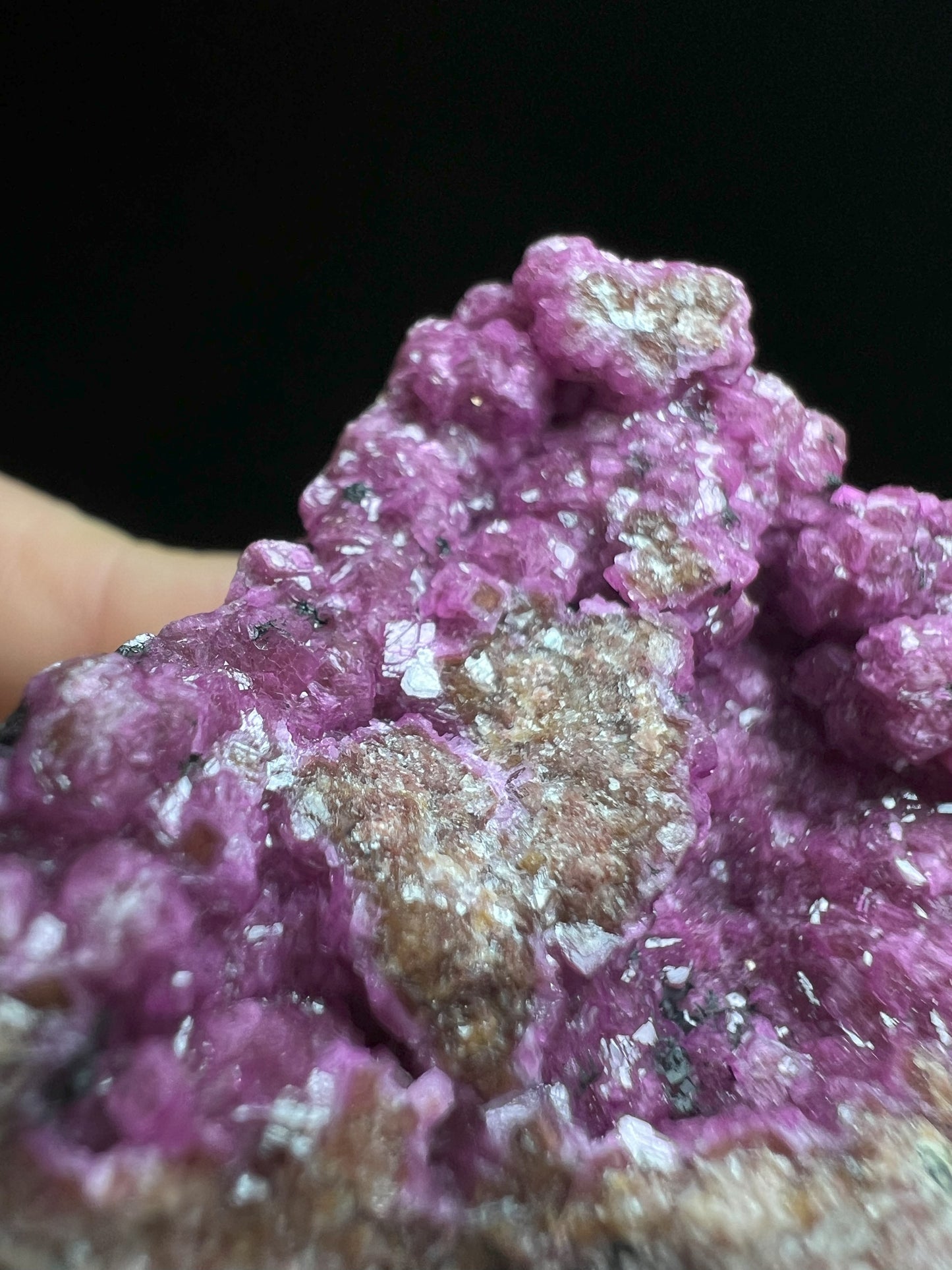 High Grade Cobalt Calcite With Heterogenite From Kakanda Deposit, Lualaba, DR Congo