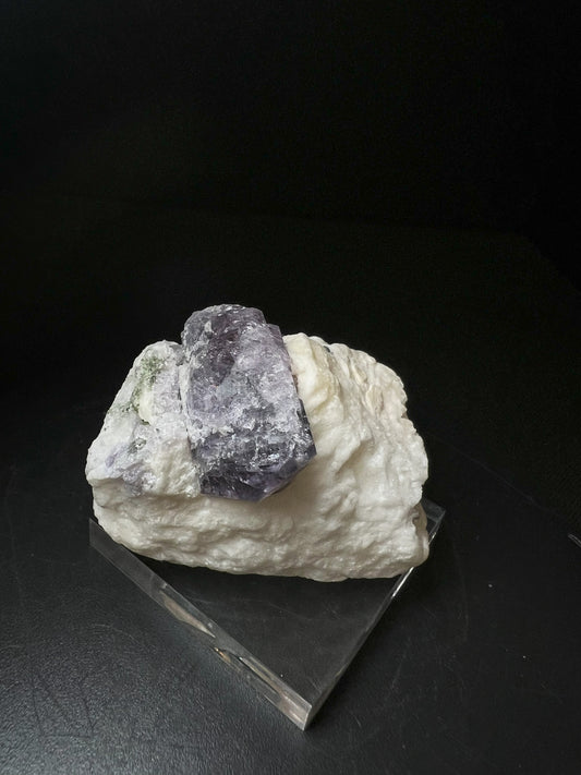 Rare Double Terminated Purple Scapolite From Badakhshan, Afghanistan