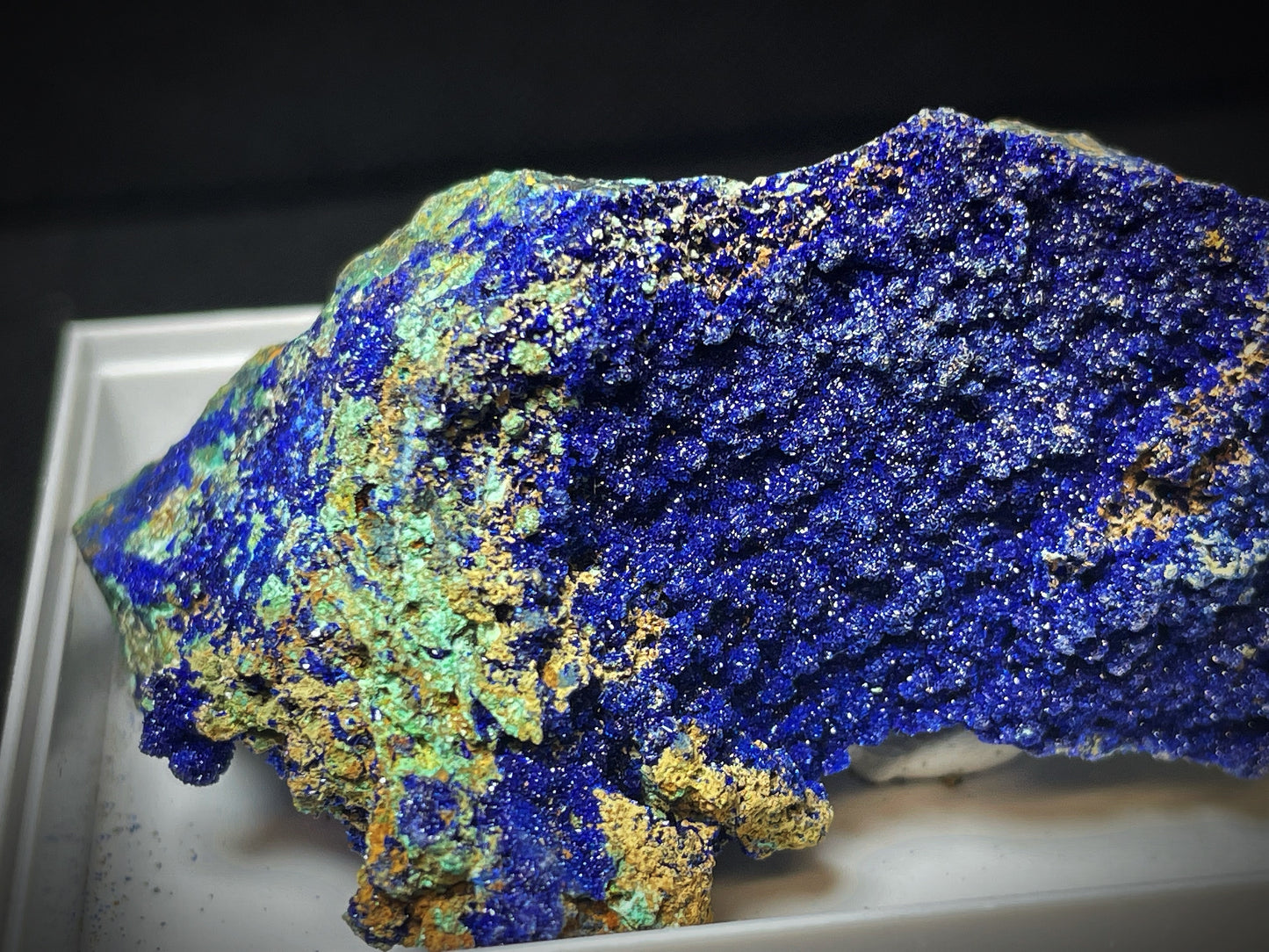 Natural Raw Azurite and Malachite From Madagascar