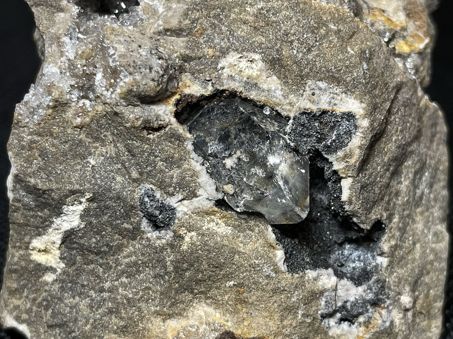 Herkimer Diamond In Matrix