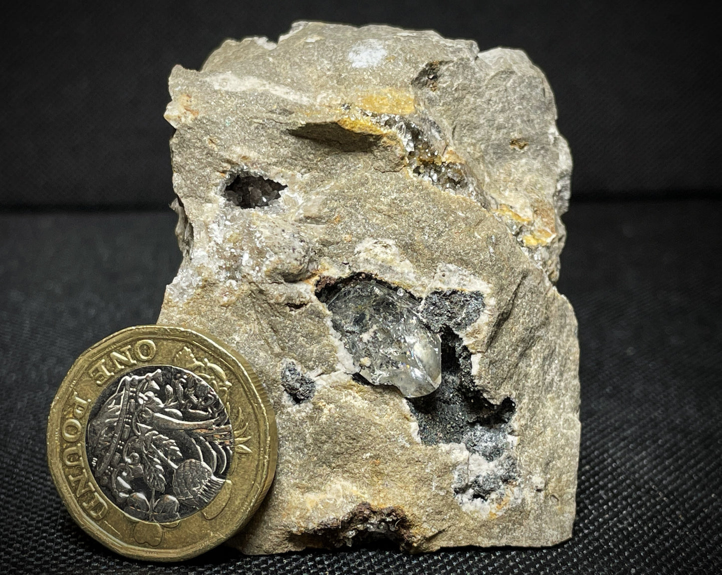 Herkimer Diamond In Matrix