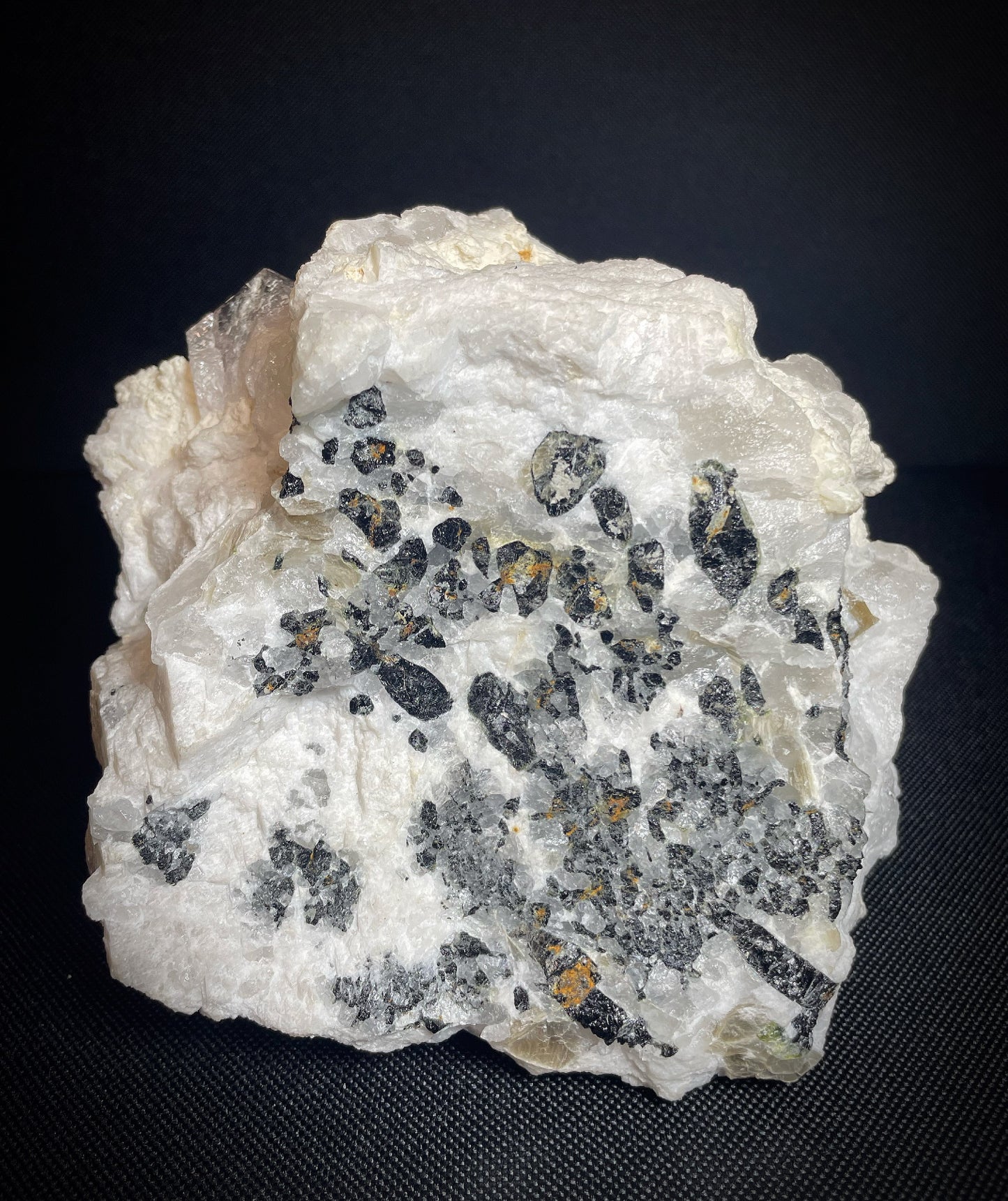 Morganite Perched On Quartz and Mica From Afghanistan