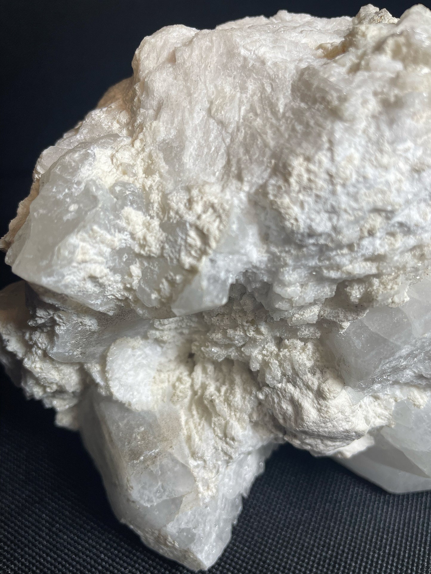 Morganite Perched On Quartz and Mica From Afghanistan