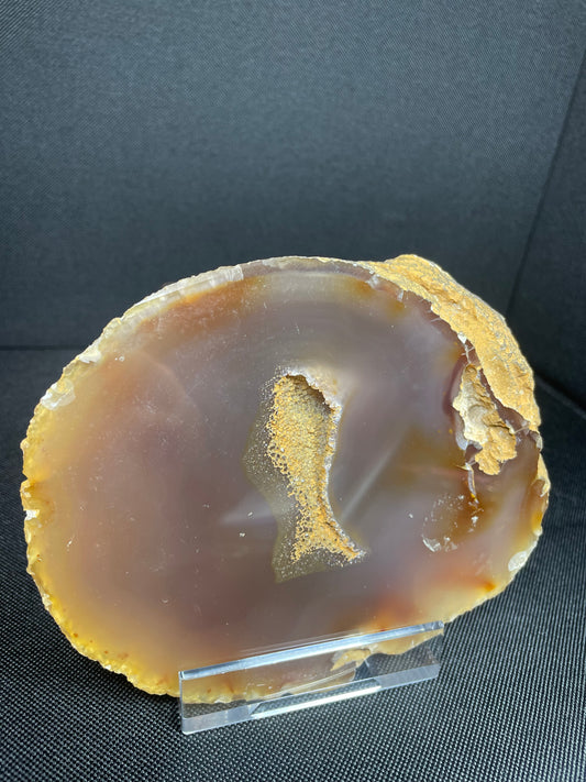 Natural Agate slice coaster