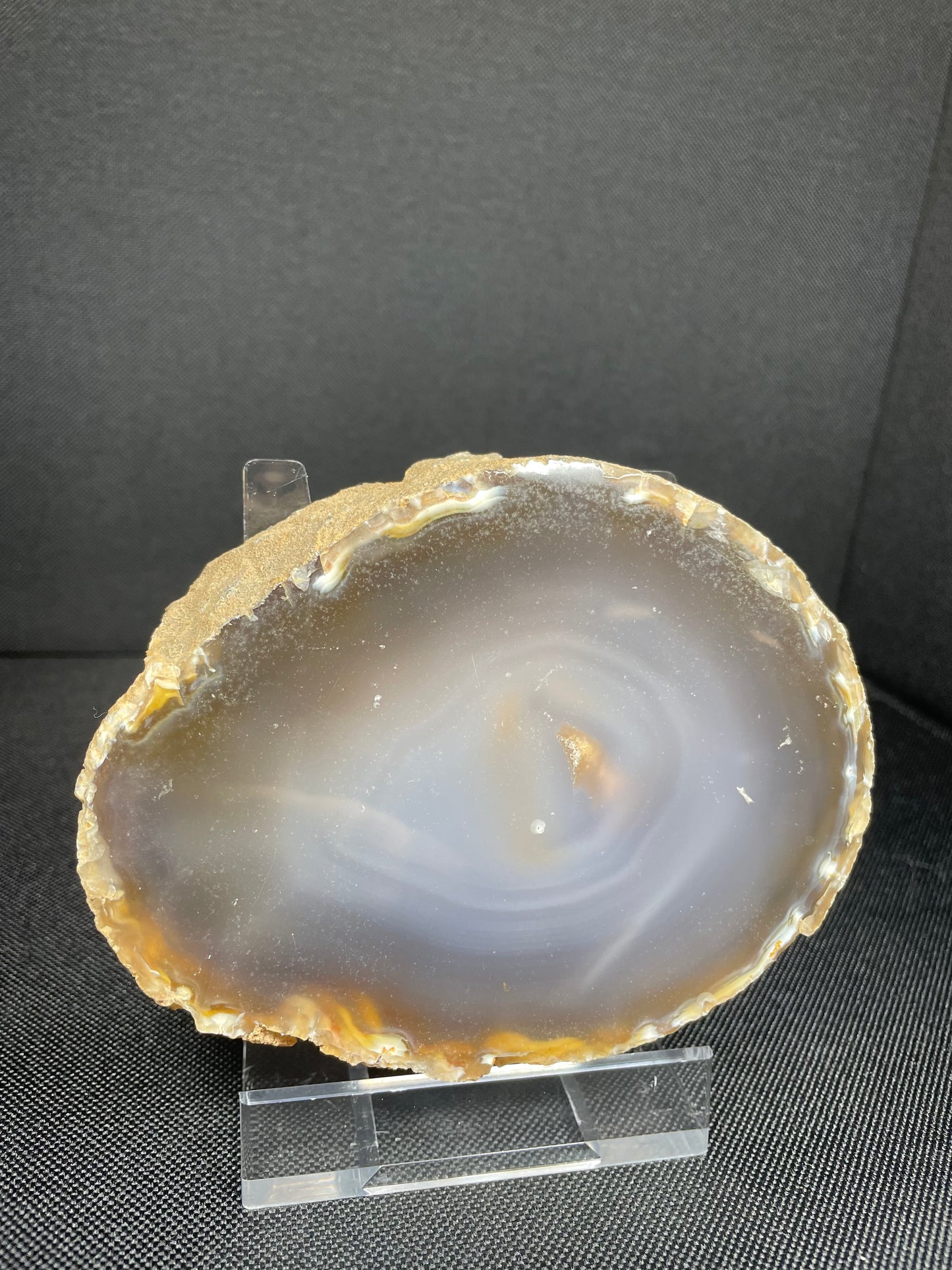 Natural Agate slice coaster