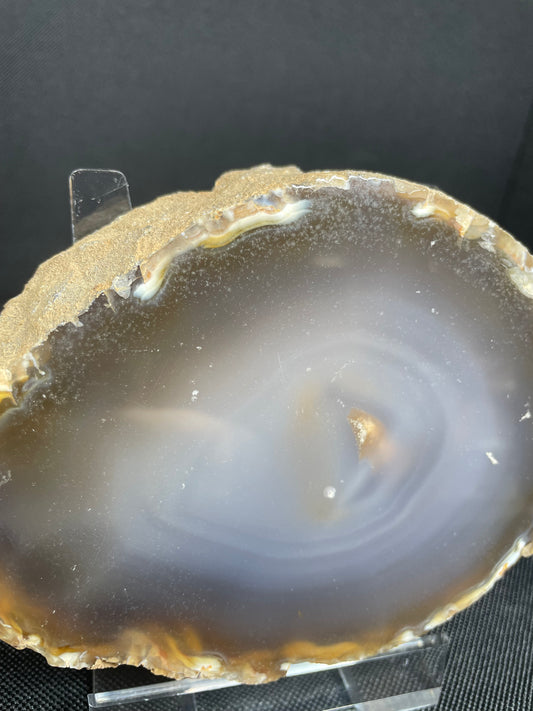 Natural Agate slice coaster