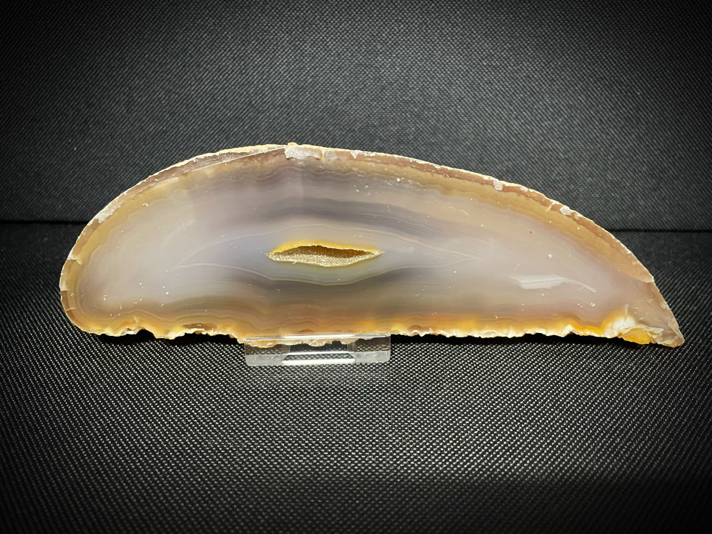 Natural Agate slice coaster