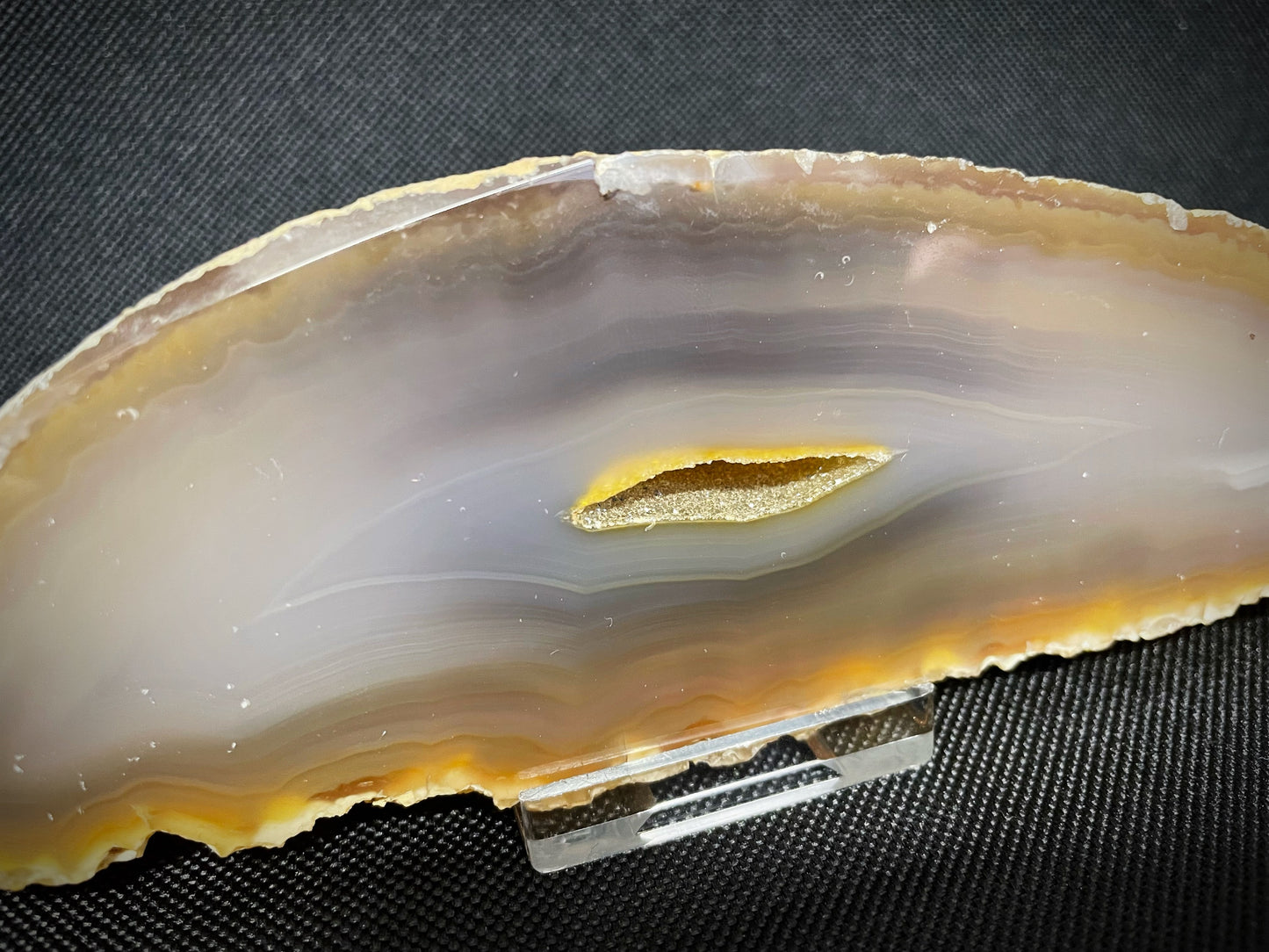 Natural Agate slice coaster