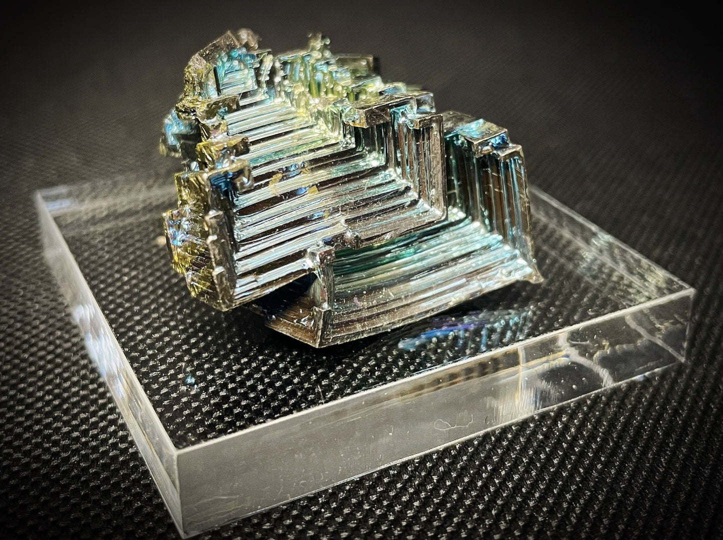 Rainbow Titanium Bismuth ore (Random Piece Out Of Our Collection)