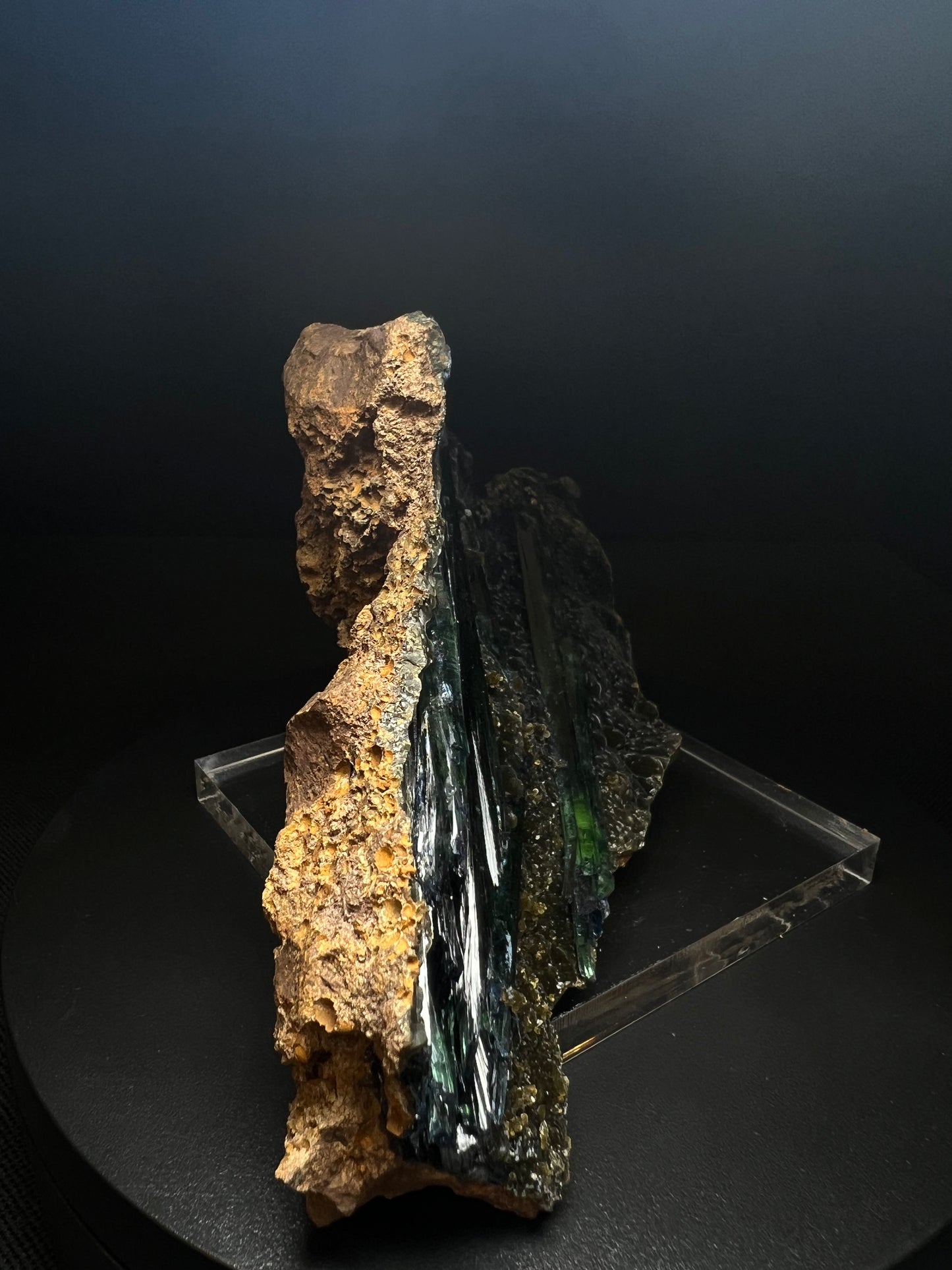 Vivianite With Siderite From Cavaburi River, Amazonas, Brazil- Collectors Piece, Crystal Healing