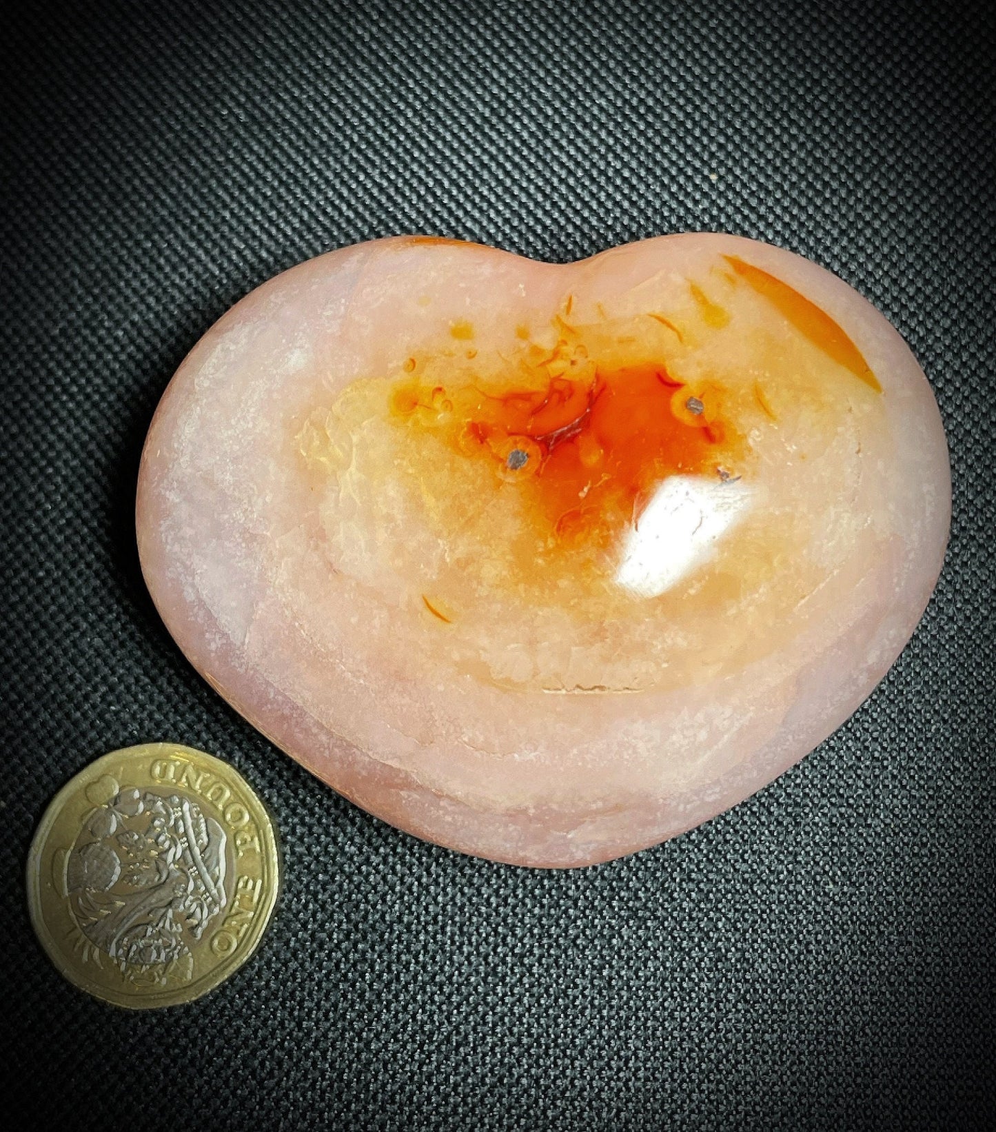 Outstanding Carnelian Heart Perfect Gift Statement Piece Home Décor