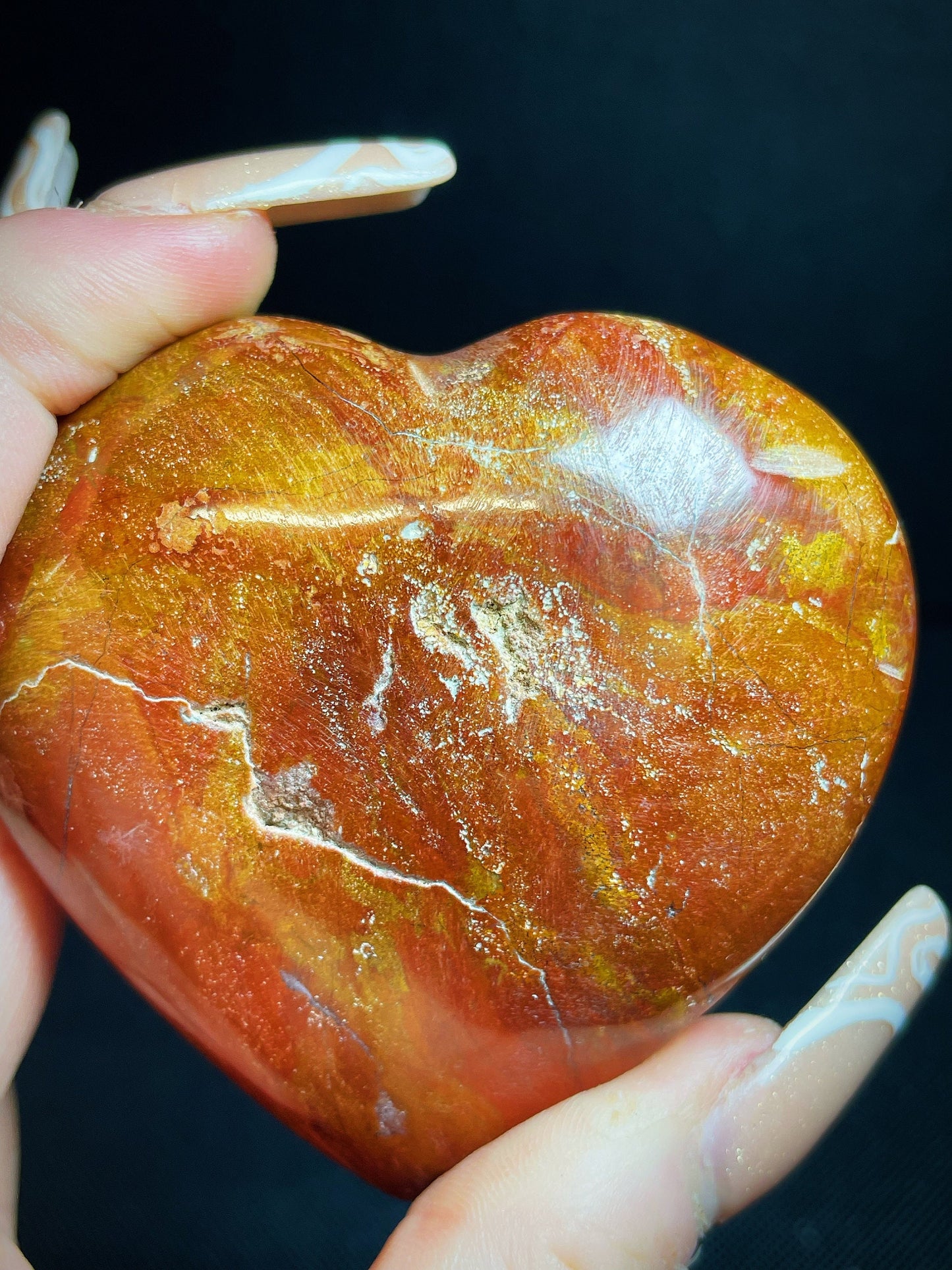 Outstanding Carnelian Heart Perfect Gift Statement Piece Home Décor