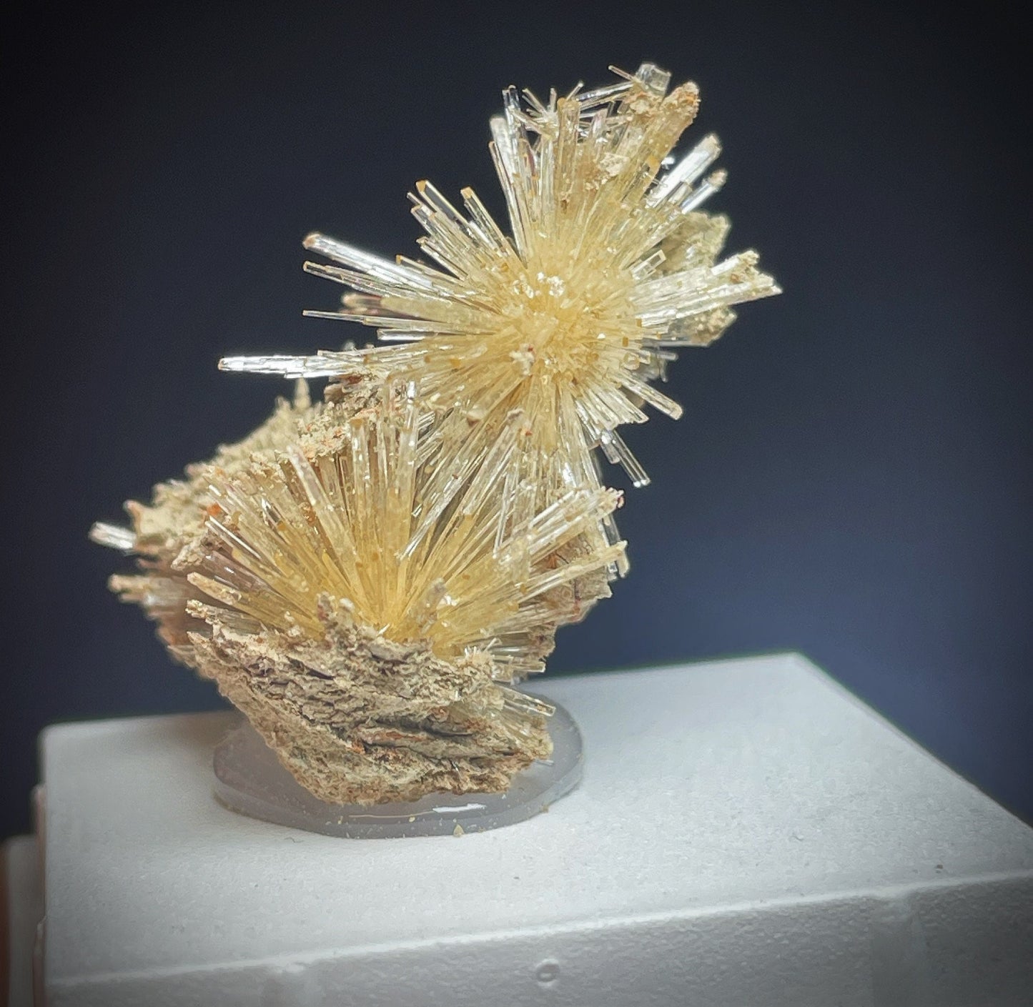 Outstanding Natural Aragonite From Spain 2 available 40 pound For One (Box Included)