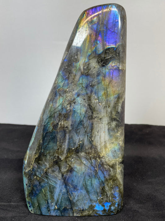 High Quality Polished Free Standing Labradorite Home Décor Statement Piece