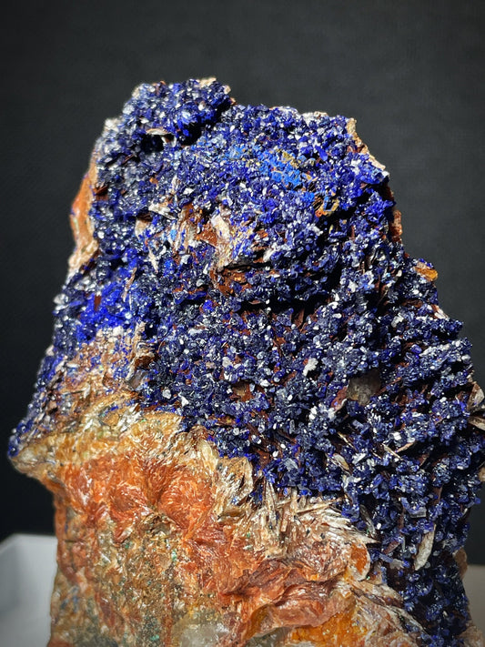 Outstanding Natural Raw Azurite From Madagascar Collectors Piece Home Décor (box included)