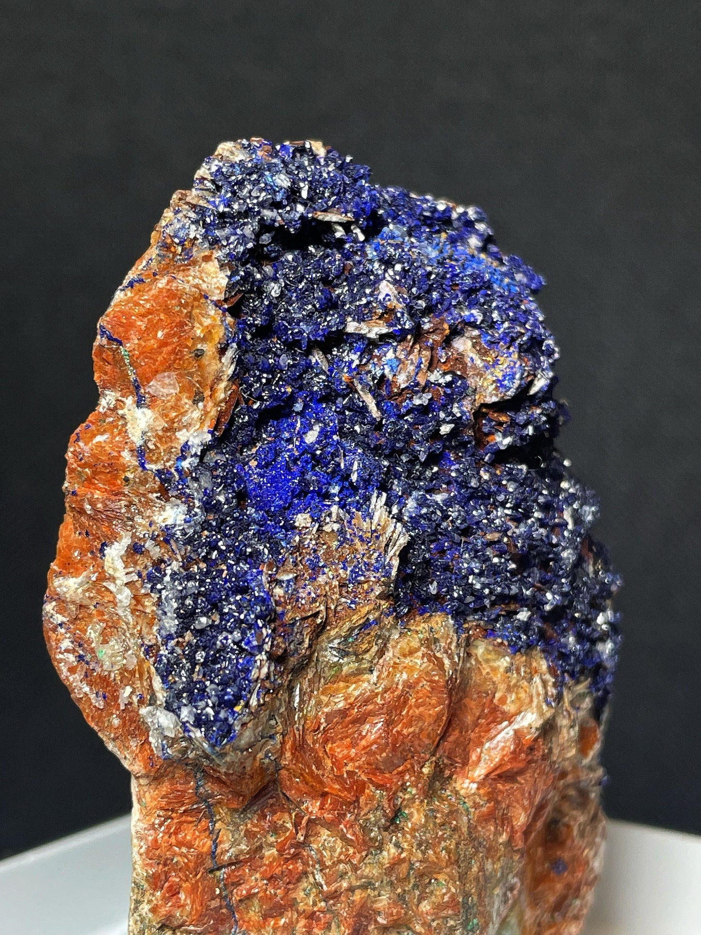 Outstanding Natural Raw Azurite From Madagascar Collectors Piece Home Décor (box included)
