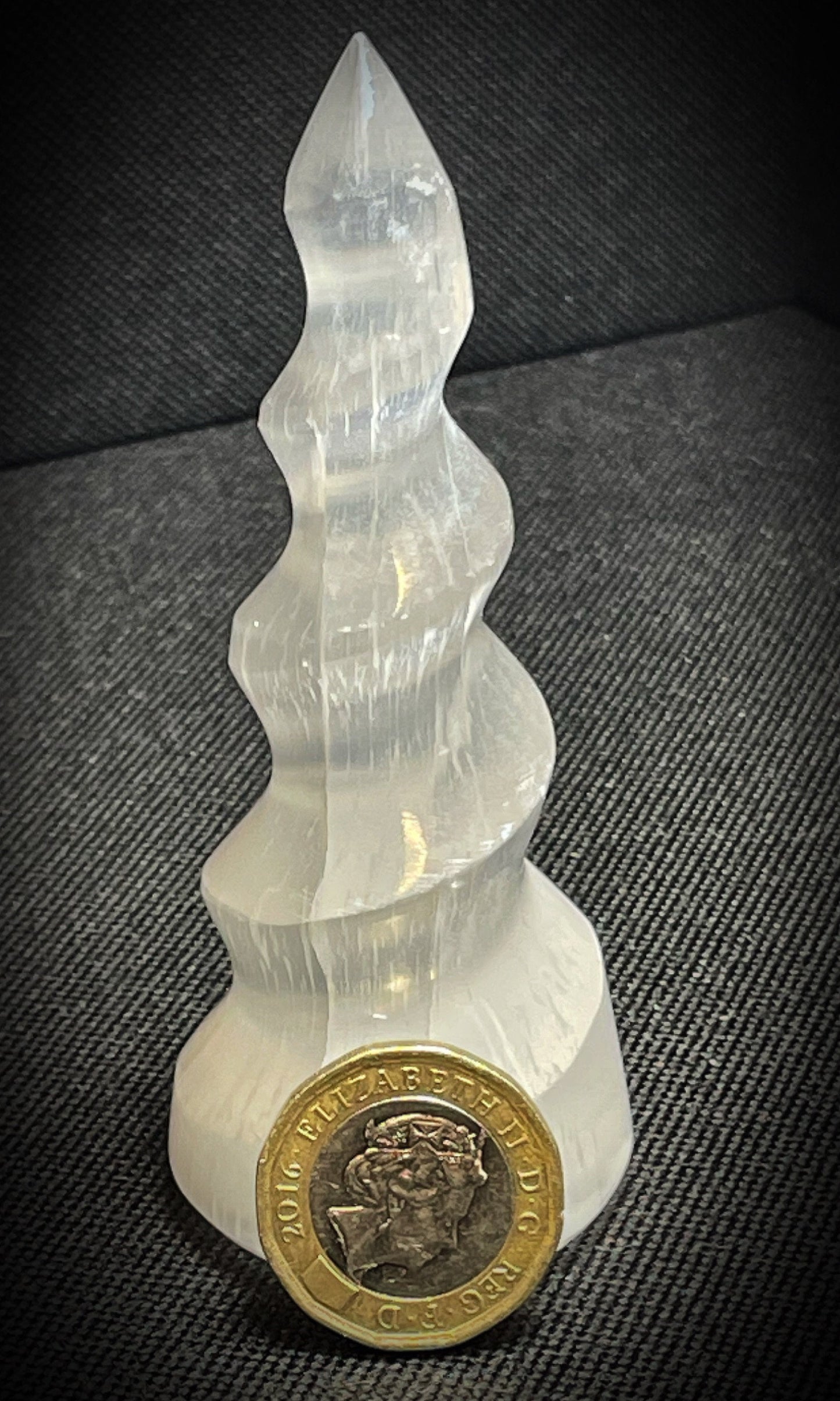 Gorgeous Selenite Spiral Sold Separately 1x Perfect Gift Charging Stone