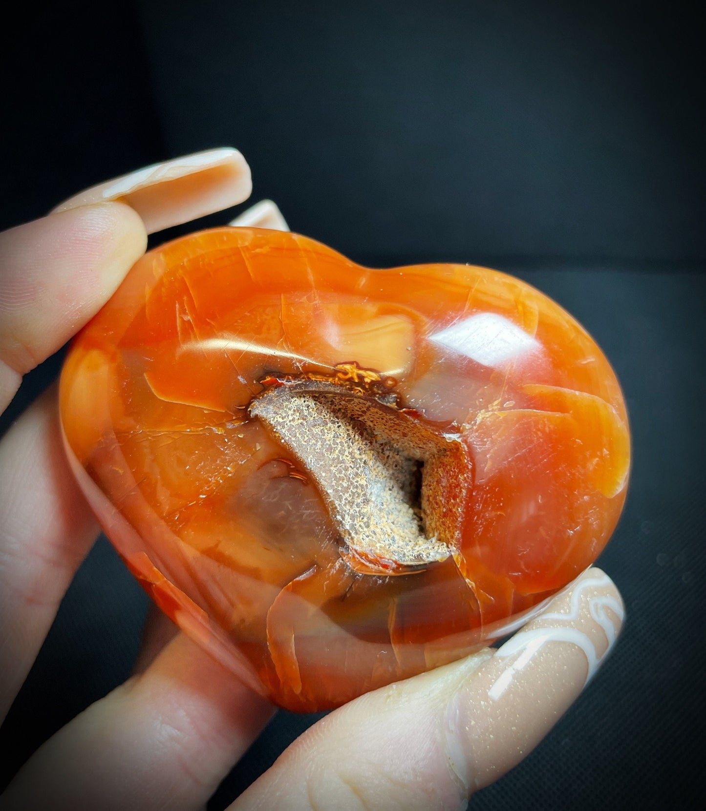 Outstanding Carnelian Heart Statement Piece Home Décor Perfect Gift