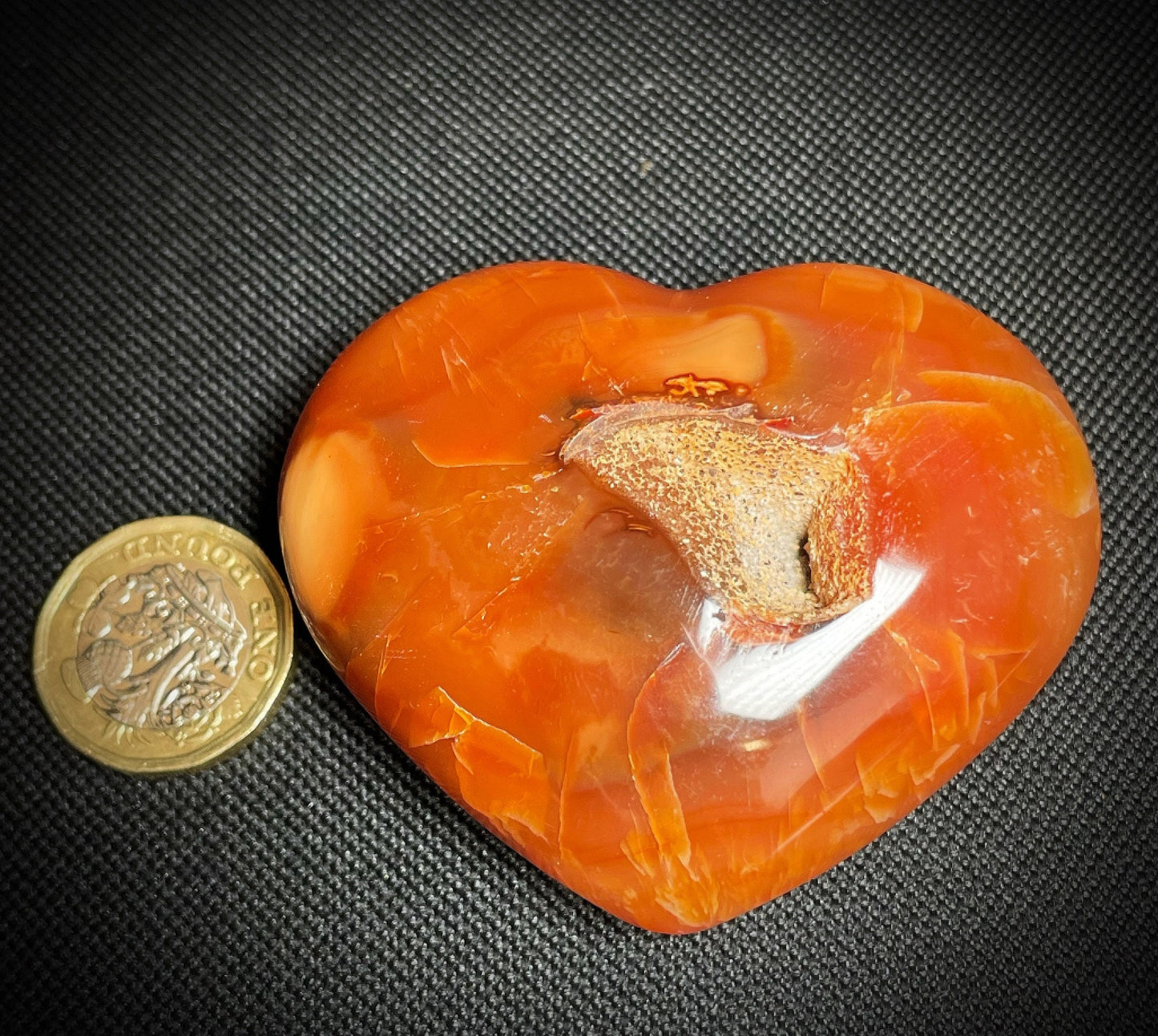 Outstanding Carnelian Heart Statement Piece Home Décor Perfect Gift