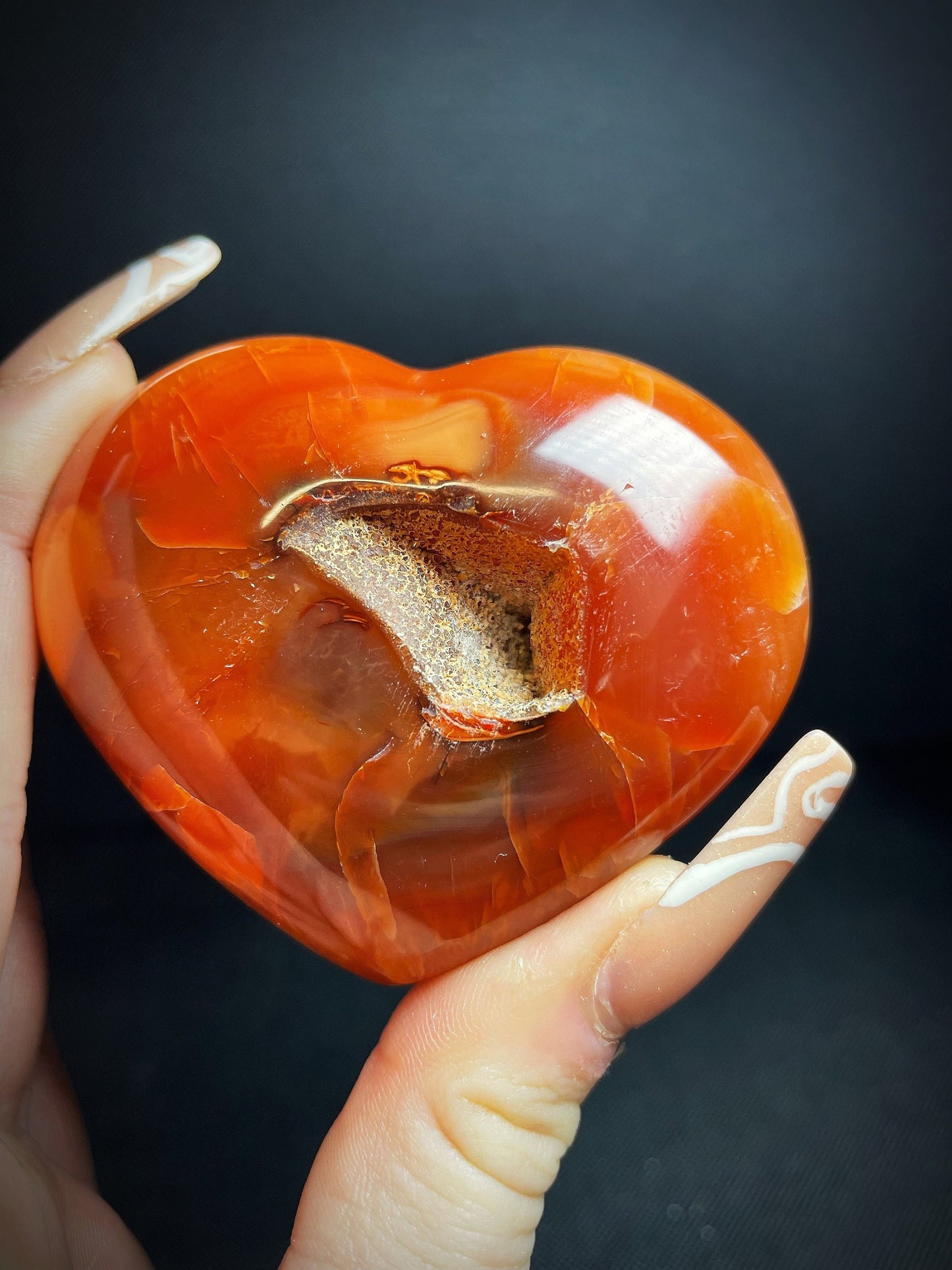 Outstanding Carnelian Heart Statement Piece Home Décor Perfect Gift