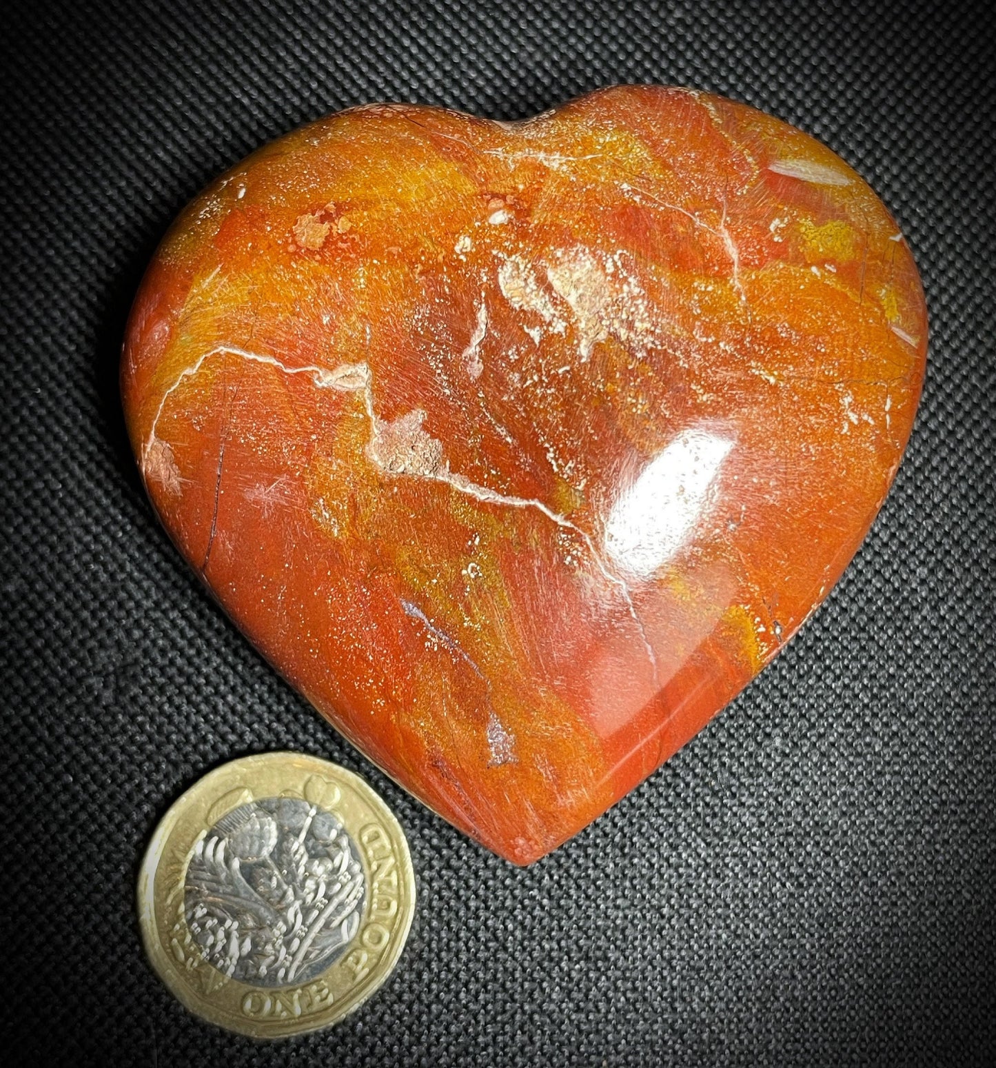 Outstanding Carnelian Heart Perfect Gift Statement Piece Home Décor