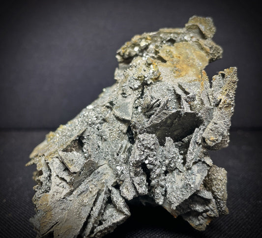 Outstanding Rare Natural Baryte Pseudomorph Marcasite Specimen Statement Piece Collectors Piece