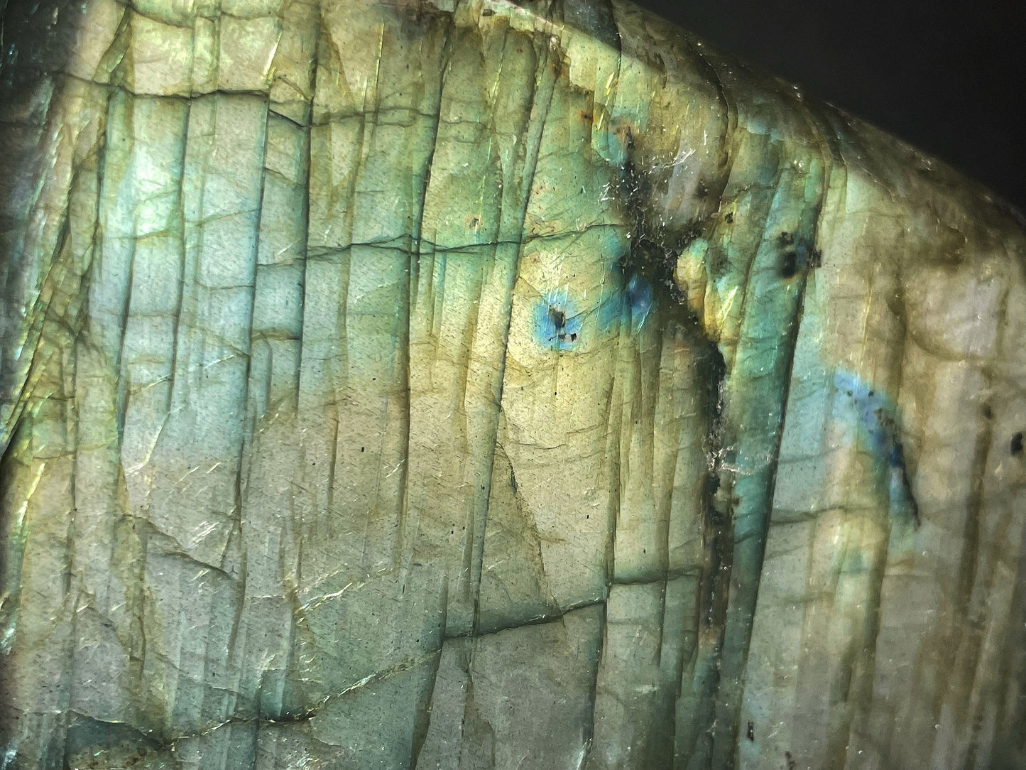 High Quality Polished Freeform Labradorite Home Décor Statement Piece