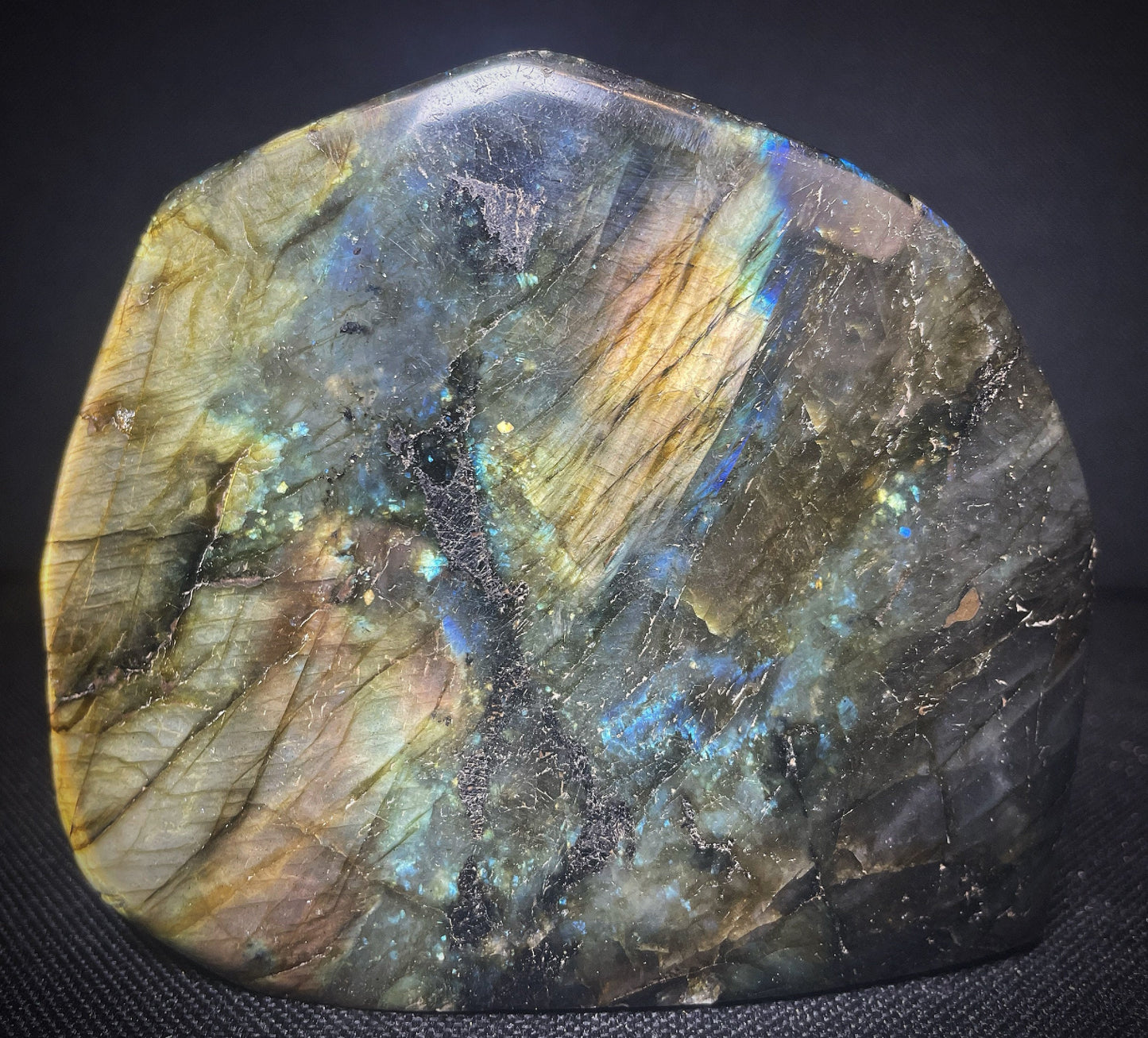 High Quality Polished Freeform Labradorite Home Décor Statement Piece