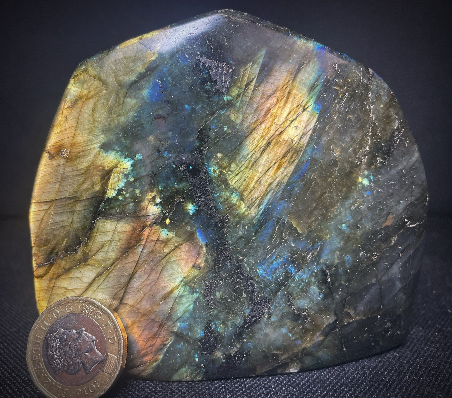 High Quality Polished Freeform Labradorite Home Décor Statement Piece