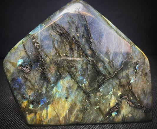 High Quality Polished Freeform Labradorite Home Décor Statement Piece