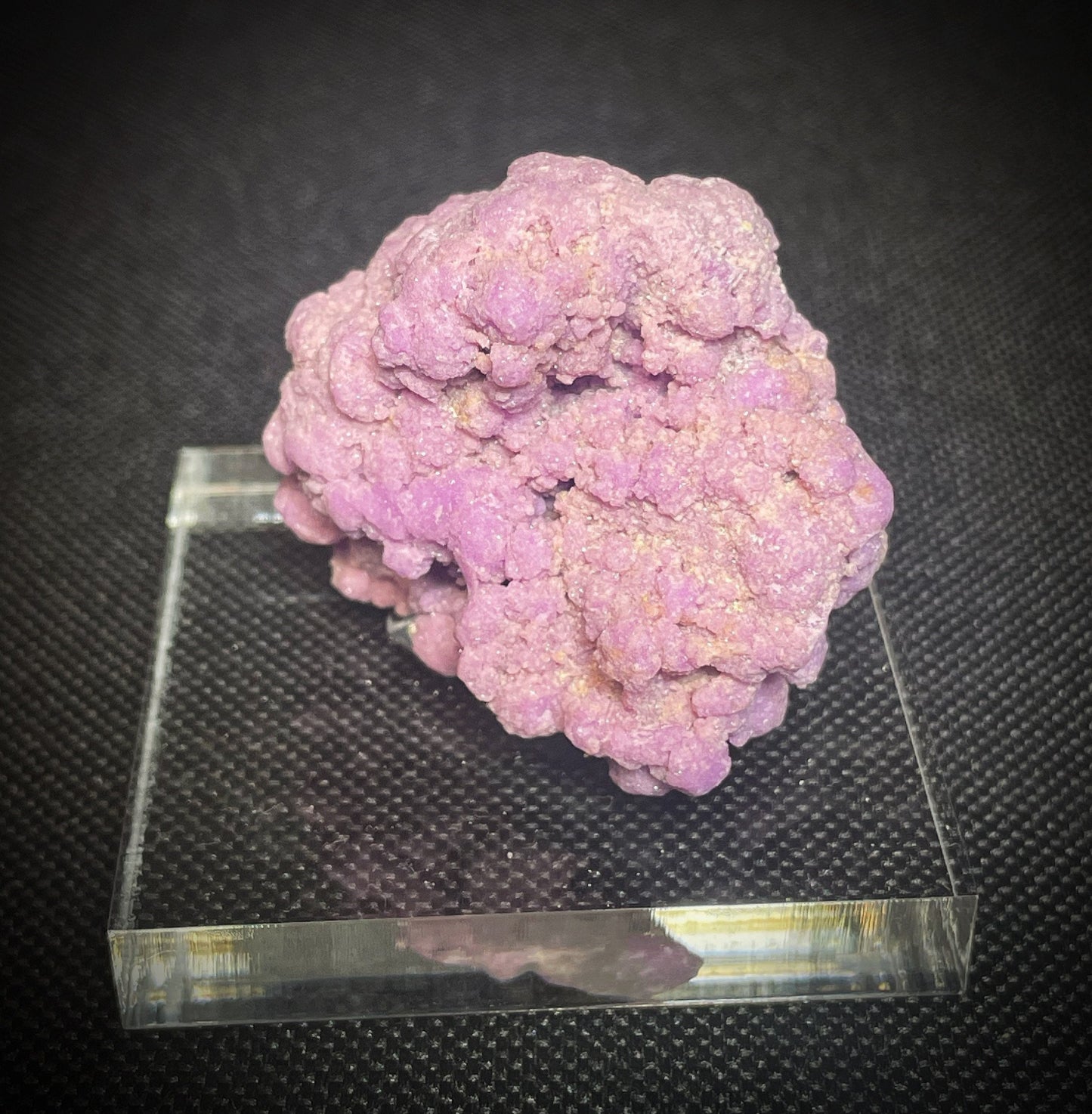 Outstanding natural Phosphosiderite From Chile Collectors Piece Statement piece Stand Included