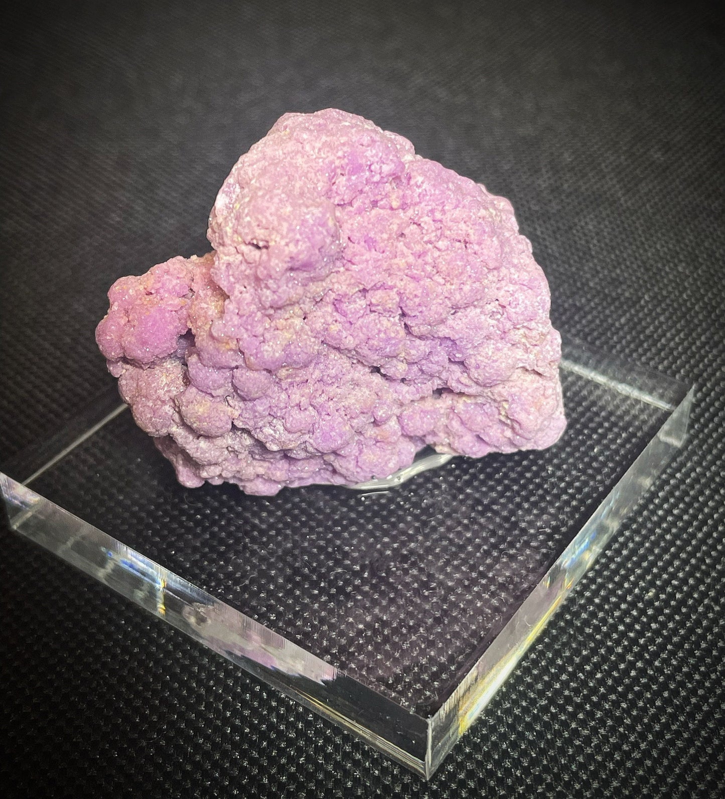 Outstanding natural Phosphosiderite From Chile Collectors Piece Statement piece Stand Included