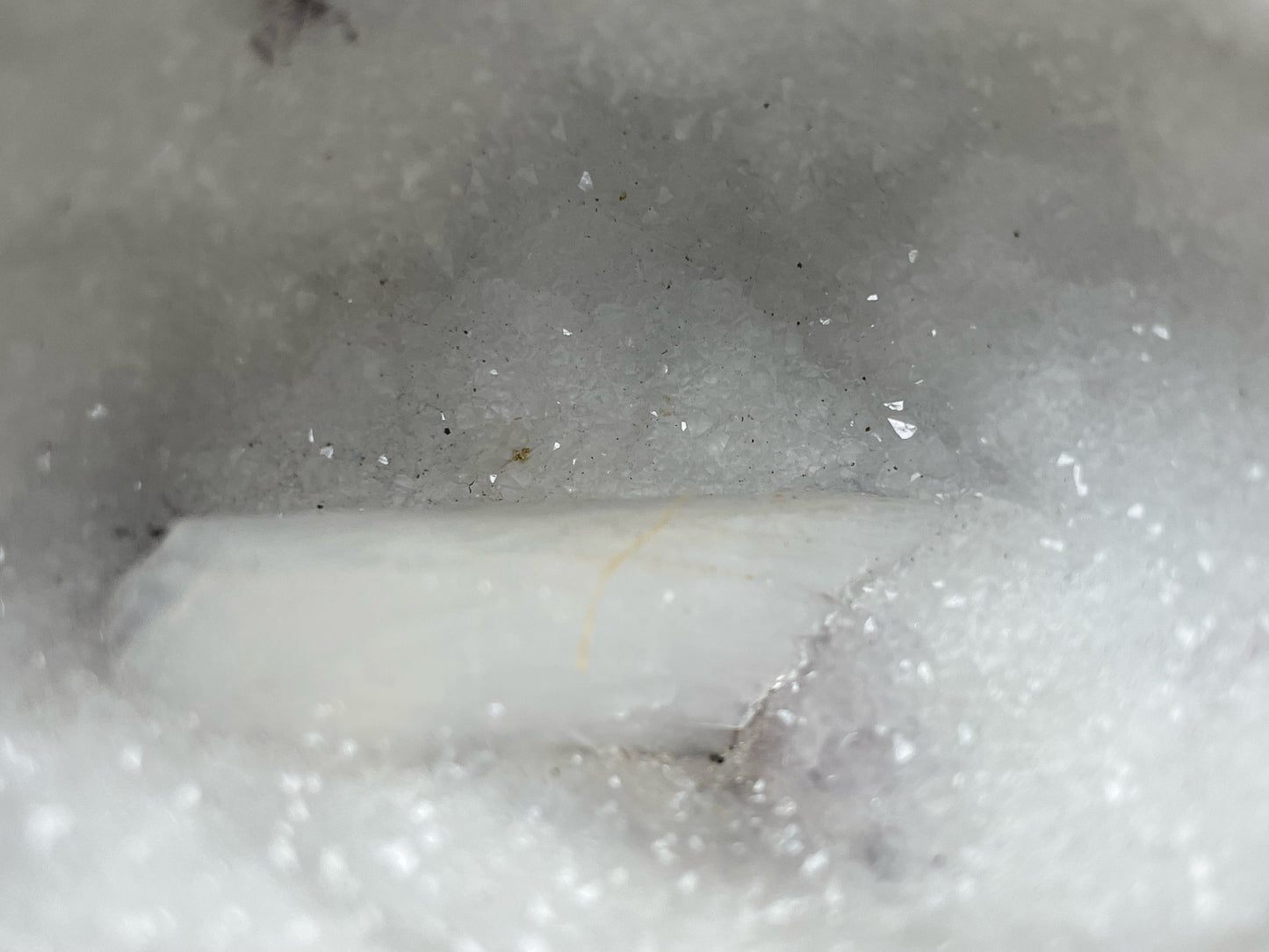 Outstanding Rare Bladed Scolecite And Apophyllite Geode From Jalgaon District Maharashtra India Collectors Specimen Home Décor