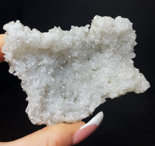Outstanding Medium Natural Chalcedony Crystal From India- Sold Separately Perfect Gift