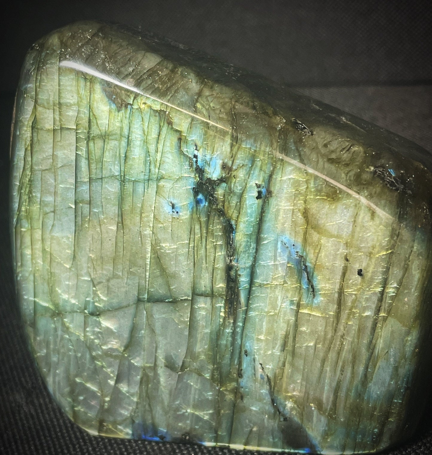 High Quality Polished Freeform Labradorite Home Décor Statement Piece