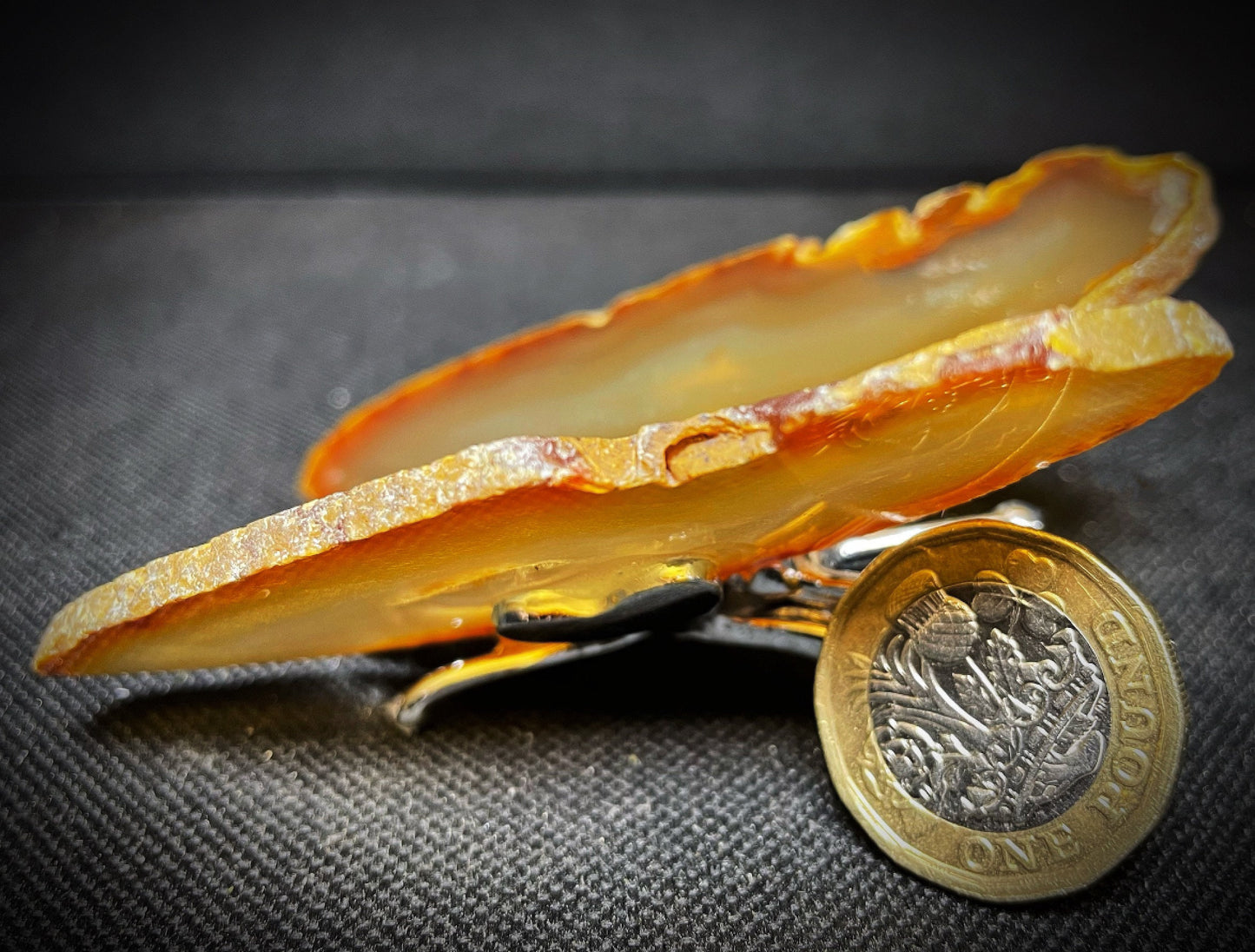 Outstanding Agate Slice Butterfly Perfect Gift Home Décor