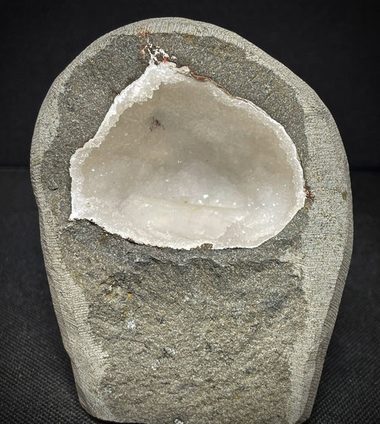 Outstanding Rare Bladed Scolecite And Apophyllite Geode From Jalgaon District Maharashtra India Collectors Specimen Home Décor