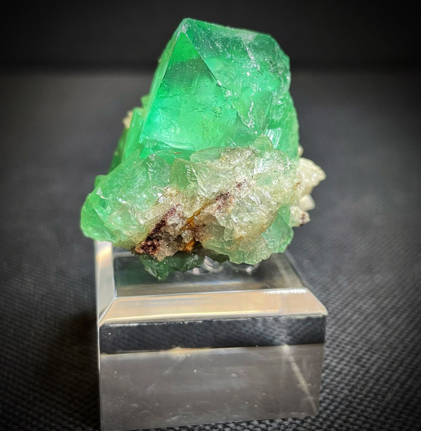 Fluorite And Quartz From Reimvasmaak, South Africa- Collectors Piece